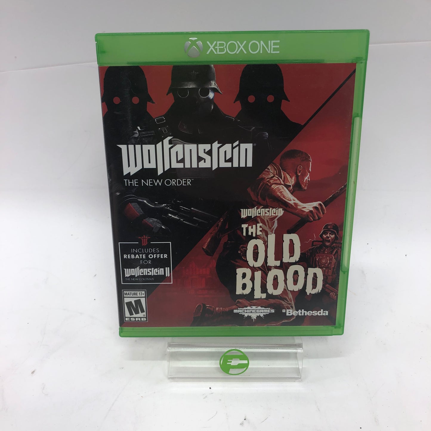 Wolfenstein The New Order and The Old Blood (Microsoft Xbox One, 2017)