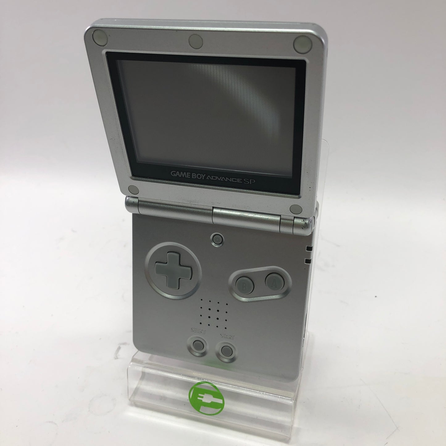 Nintendo Game Boy Advance SP Handheld Game Console AGS-001 Silver Tested