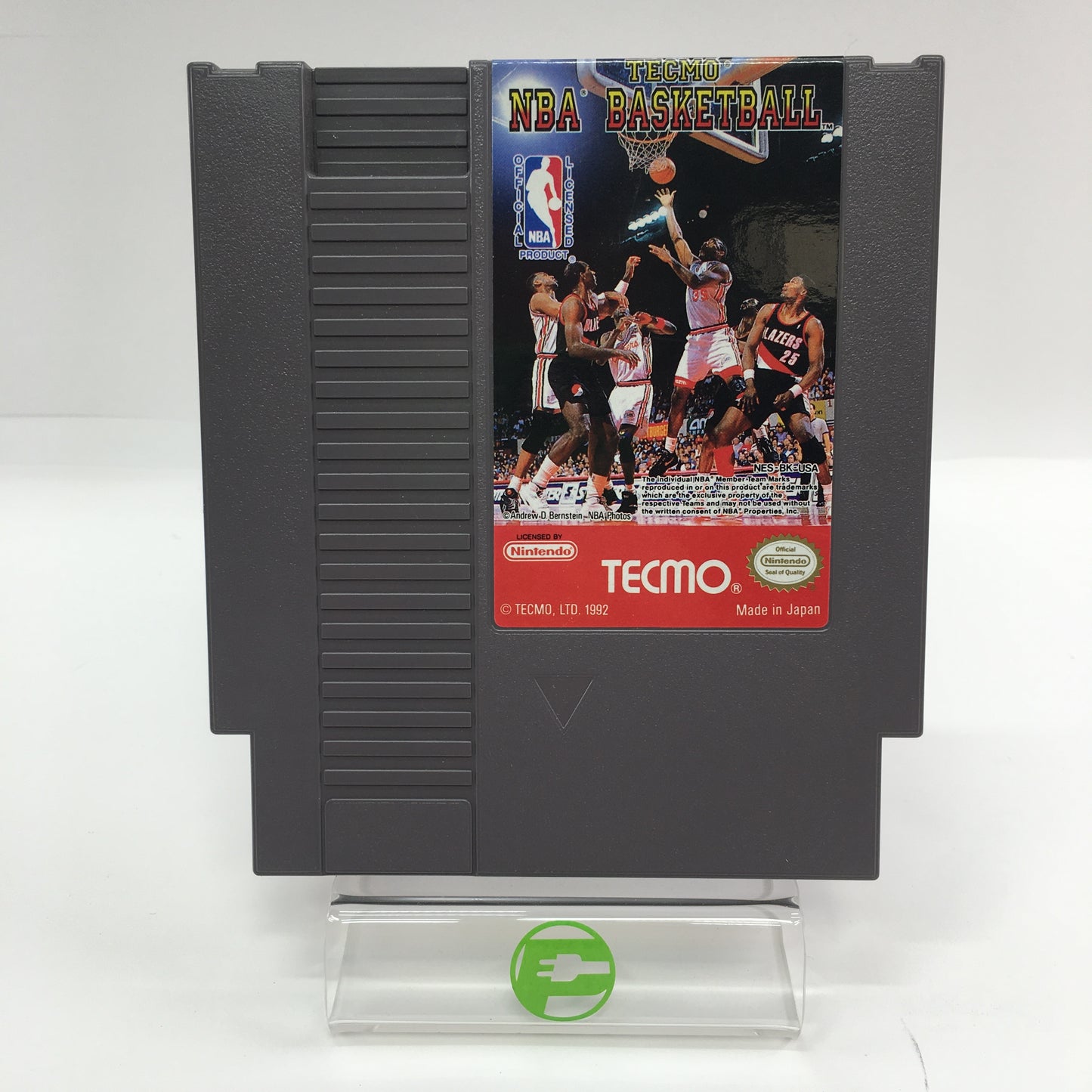 Tecmo NBA Basketball (Nintendo NES, 1992) Tested Original Box w Manual