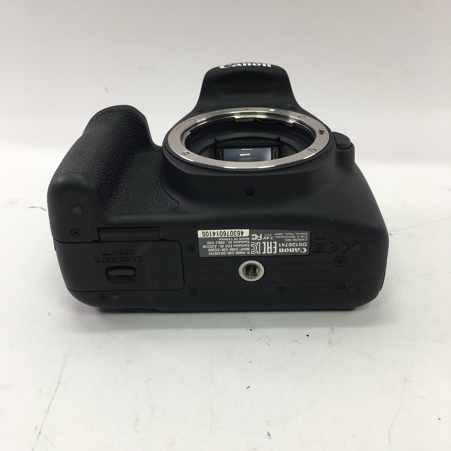 Broken Canon EOS 2000D 24MP Digital SLR DSLR Camera READ