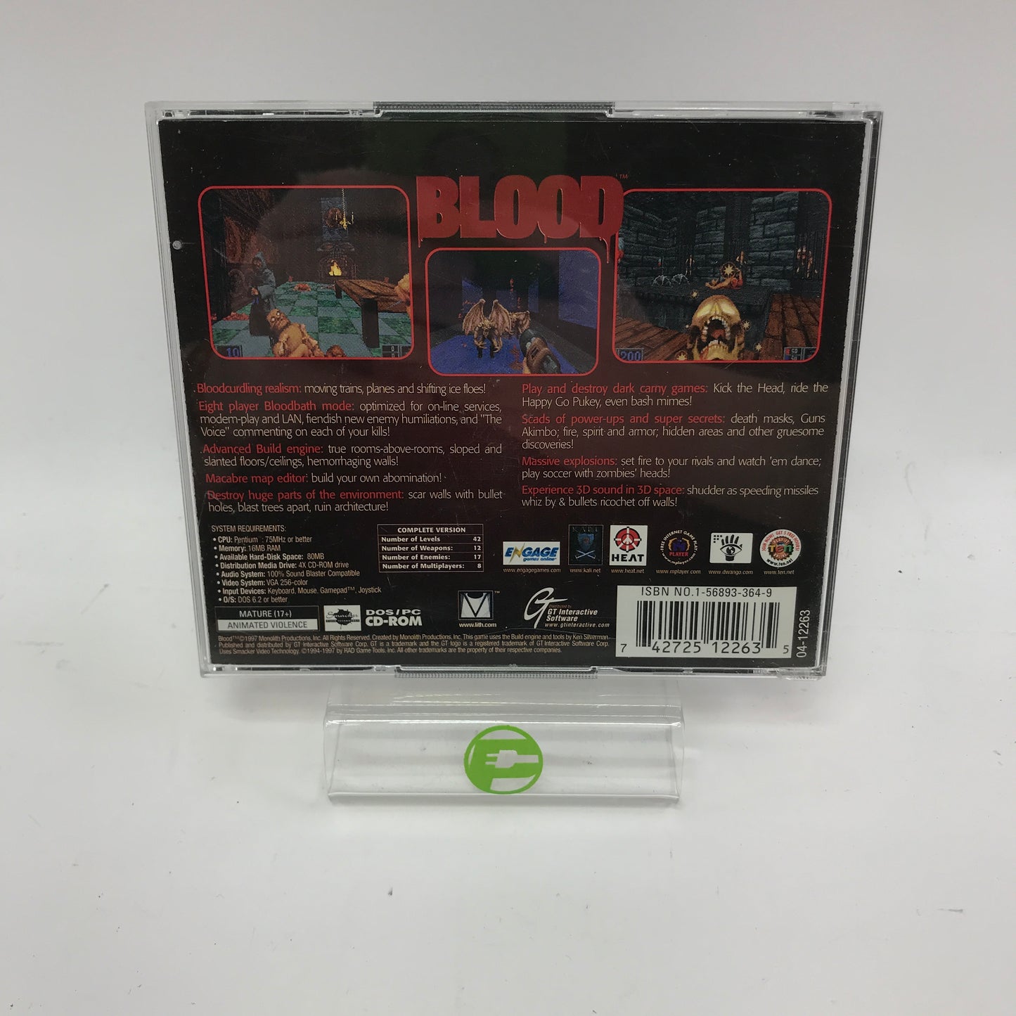 Blood Spill Some (PC, 1997) Complete in Original Jewel Case