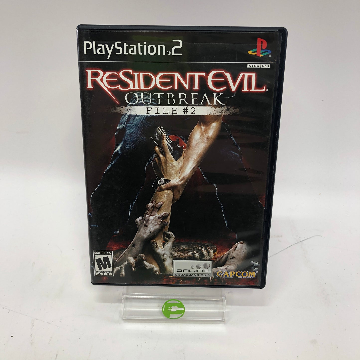 Resident Evil Outbreak File 2 (Sony PlayStation 2 PS2, 2005) CIB w Rebate Card