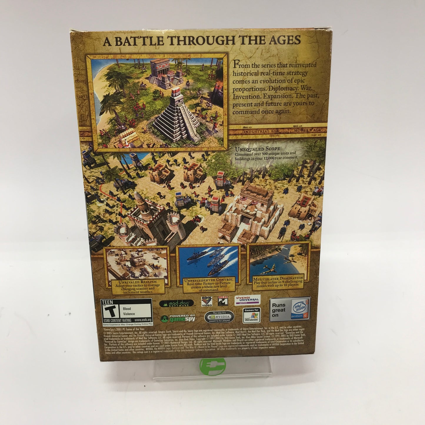 Empire Earth II (PC, 2005) Complete in Original Box w/ Manual, CIB