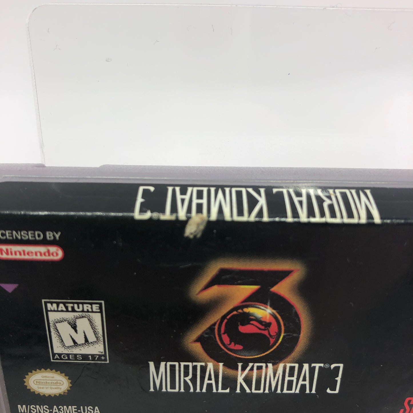Mortal Kombat II and Mortal Kombat 3, Nintendo NES Games, Cartridge Only