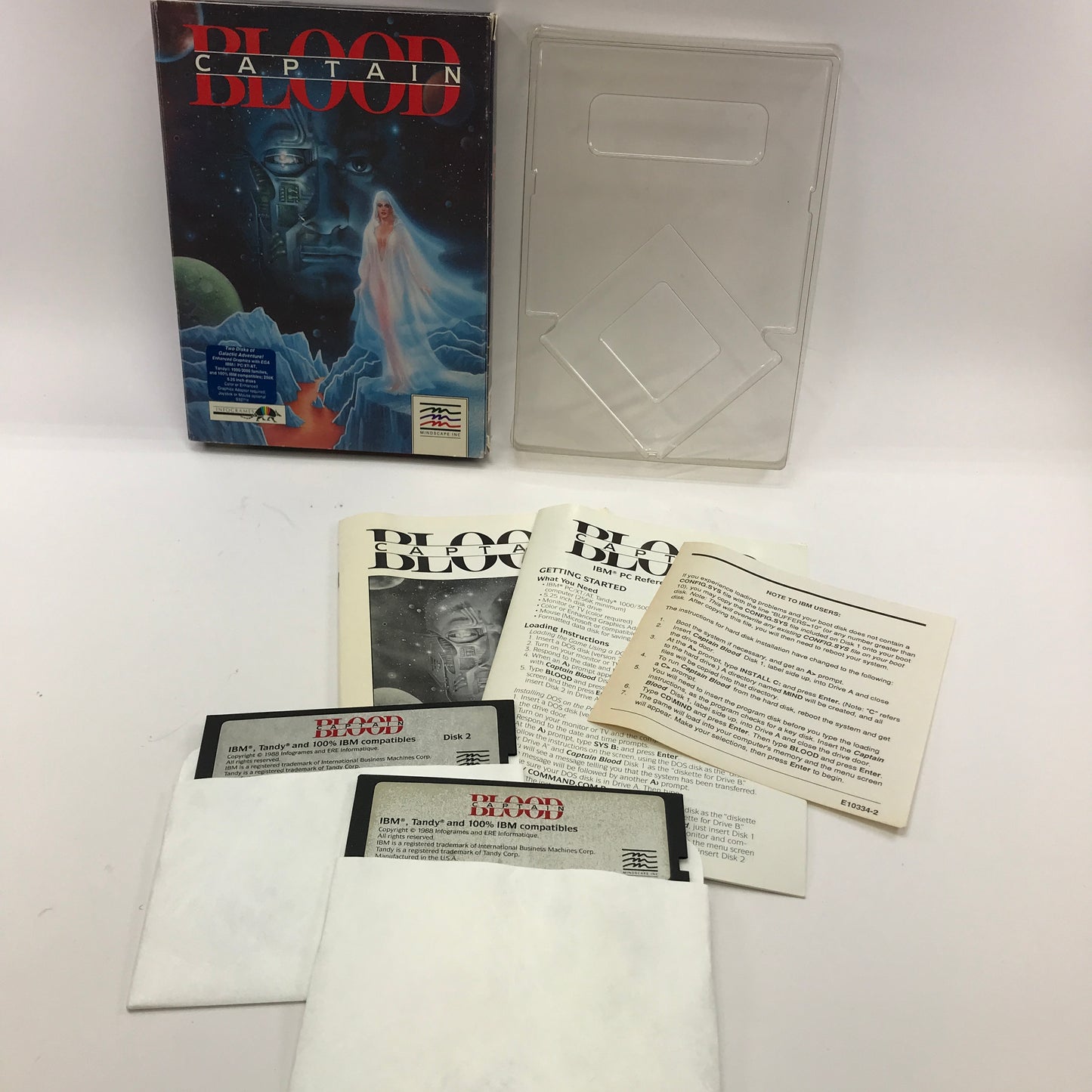 Captain Blood (PC, 1988) w/ Original Box and Manuals, CIB