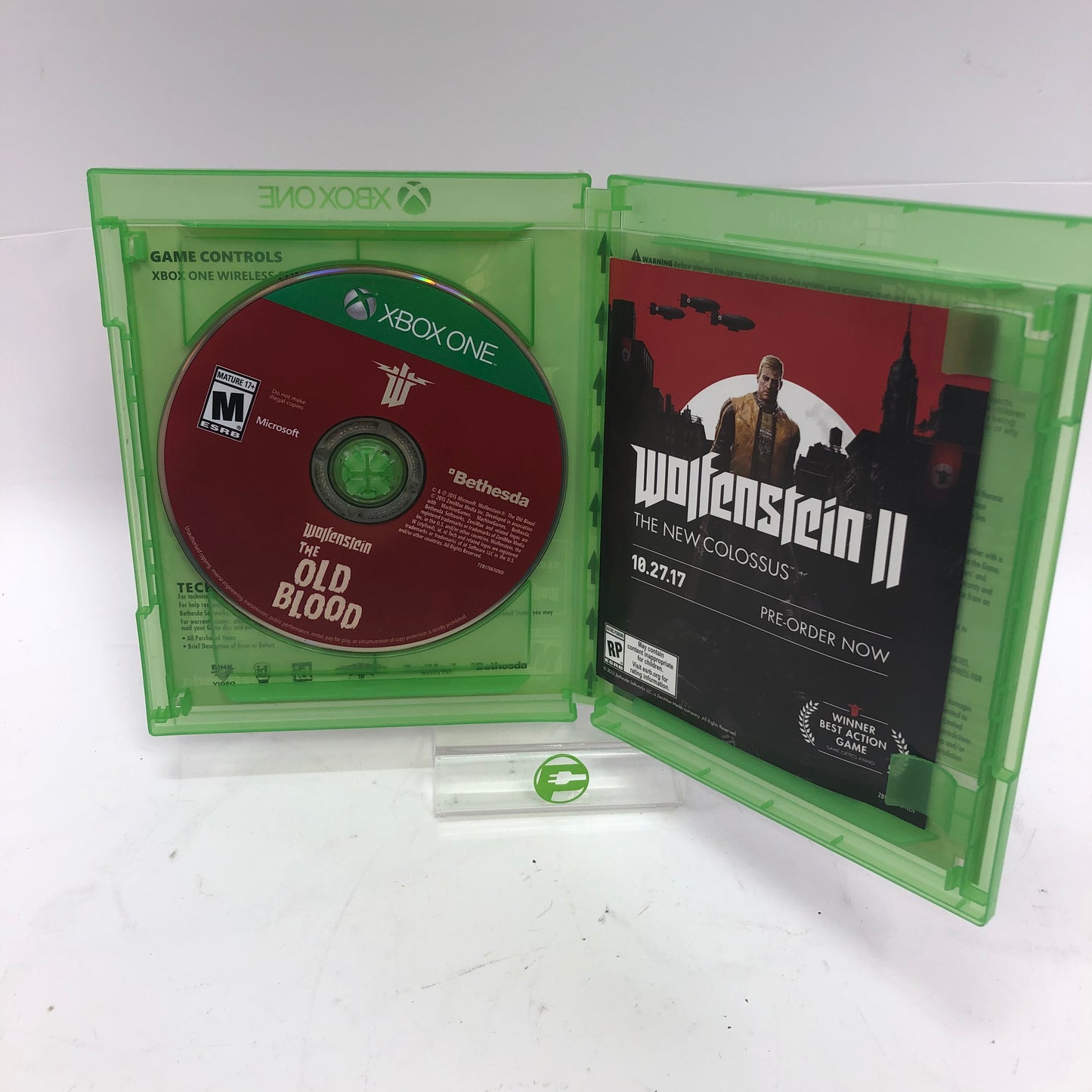 Wolfenstein The New Order and The Old Blood (Microsoft Xbox One, 2017)