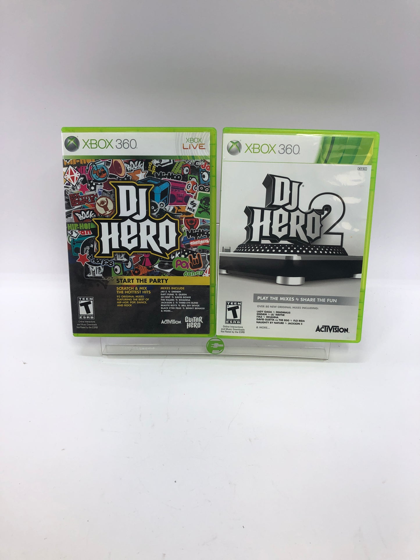 DJ Hero Collection, CIB, 2 Microsoft Xbox 360 Games