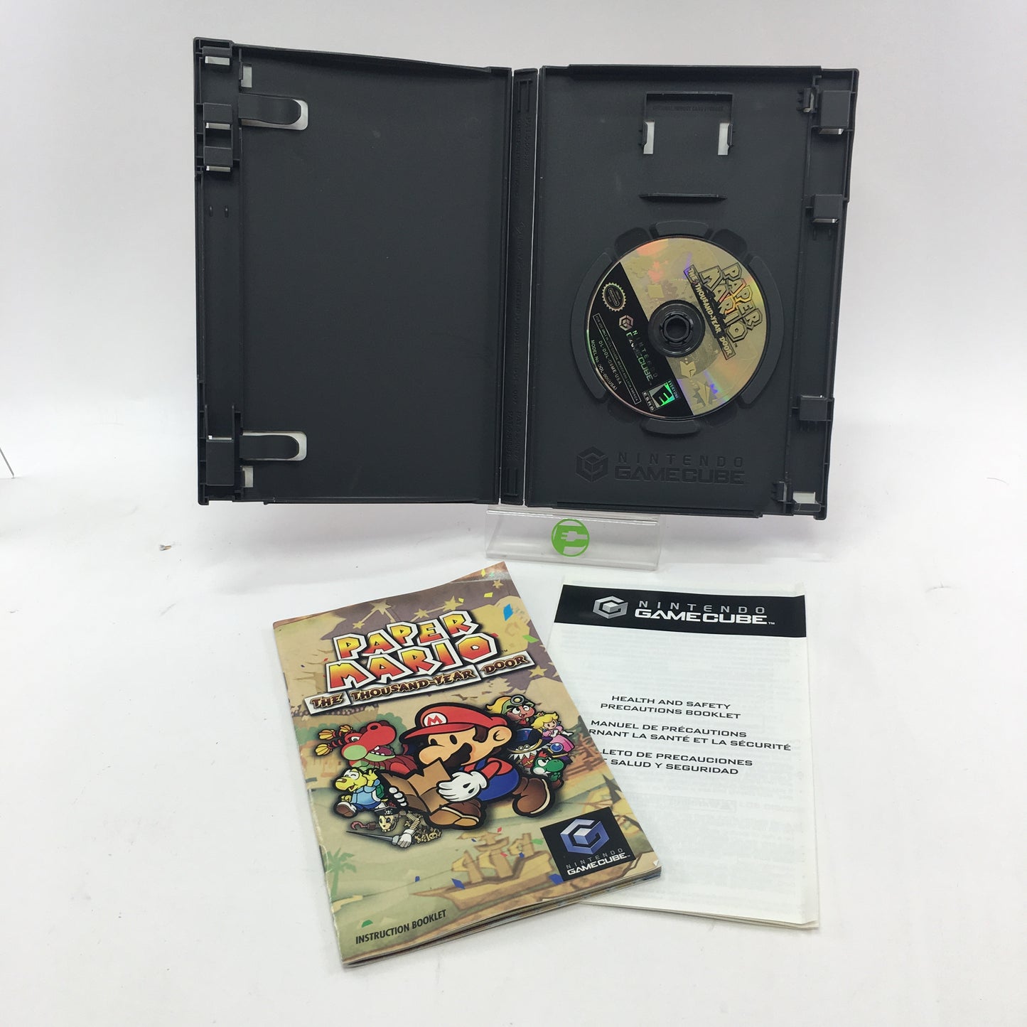Paper Mario Thousand Year Door (Nintendo GameCube, 2004) CIB, Tested and Working
