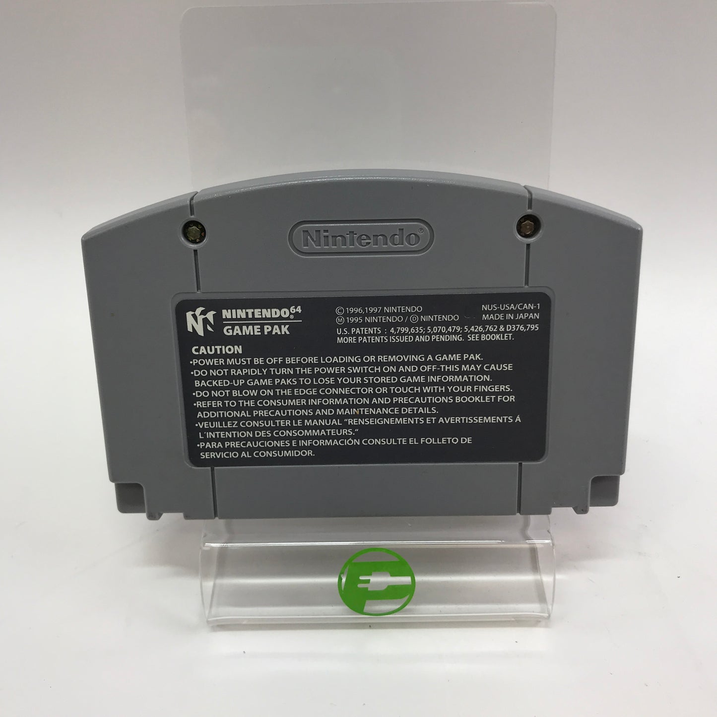 Knife Edge Nose Gunner (Nintendo 64 N64, 1998) w/ Original Instructional Manual