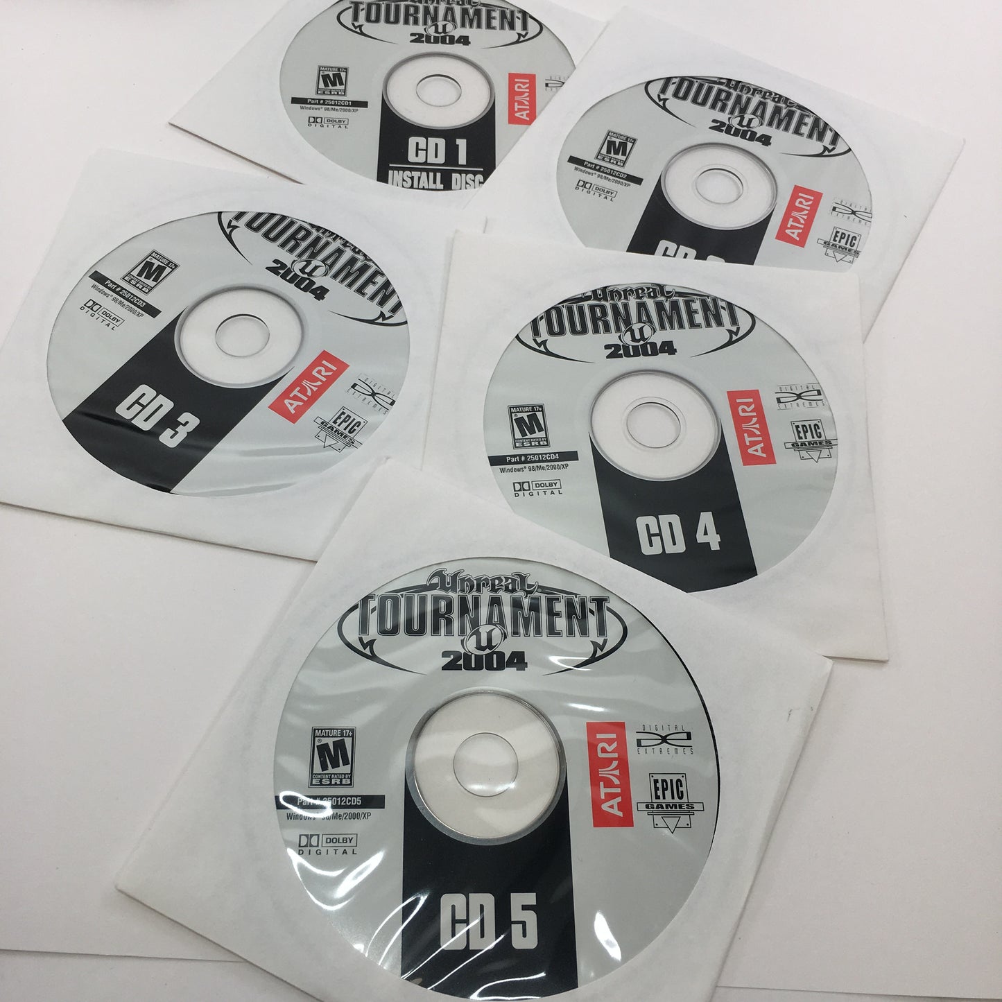 Unreal Tournament 2004 (PC, 2004) in Original Box w All Discs