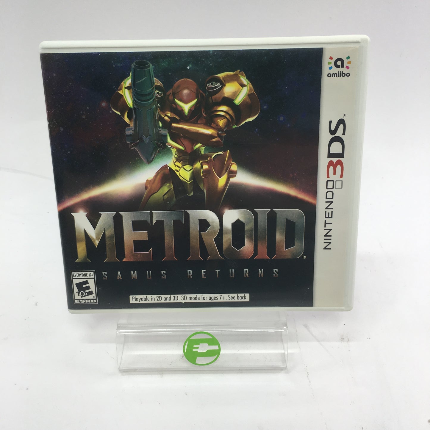 Metroid Samus Returns (Nintendo 3DS, 2017) Original Box and 3DS Manual