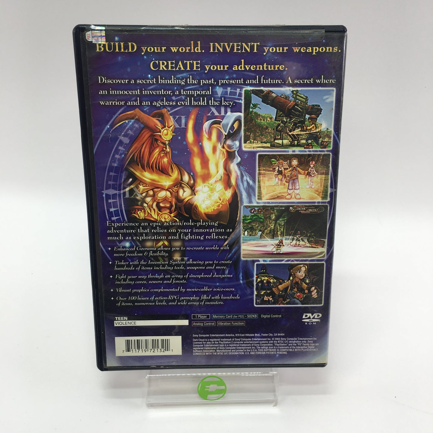 Dark Cloud 2 (Sony PlayStation 2 PS2, 2003) Complete in Original Box, CIB