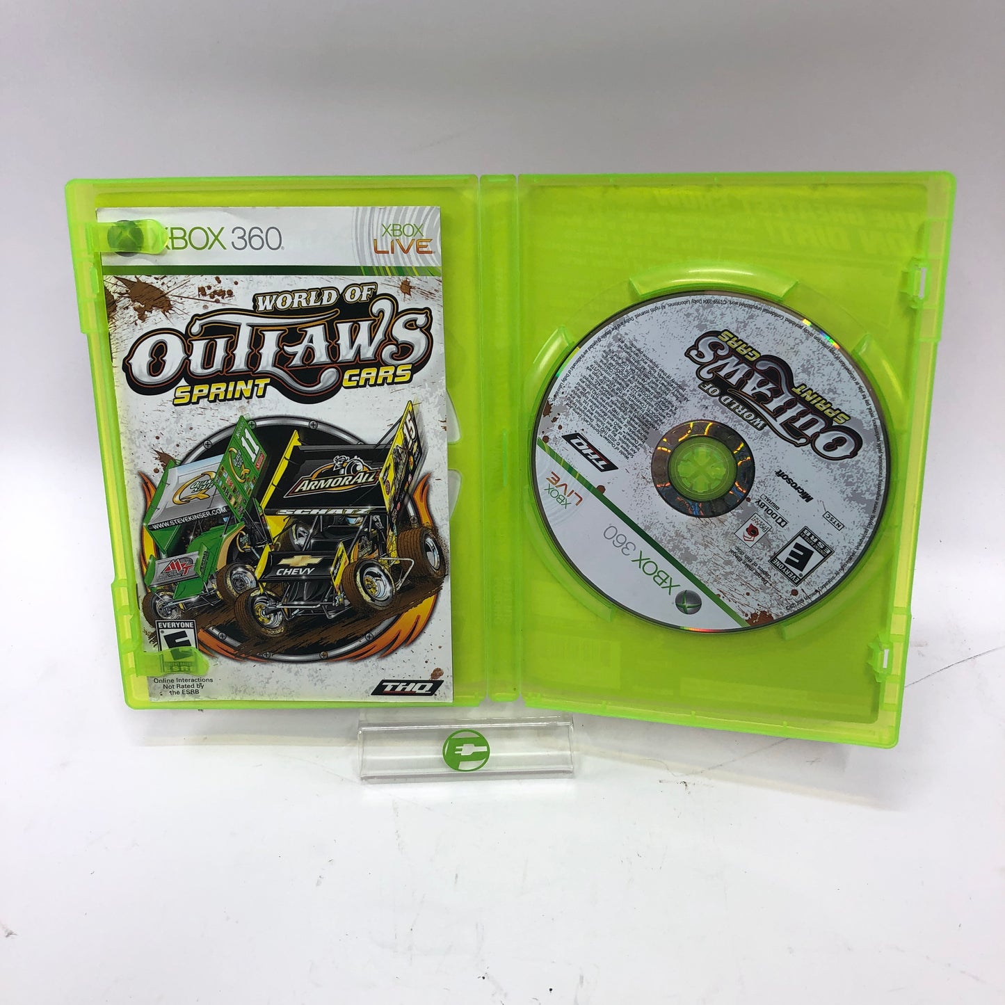 World of Outlaws: Sprint Cars (Microsoft Xbox 360, 2010) CIB