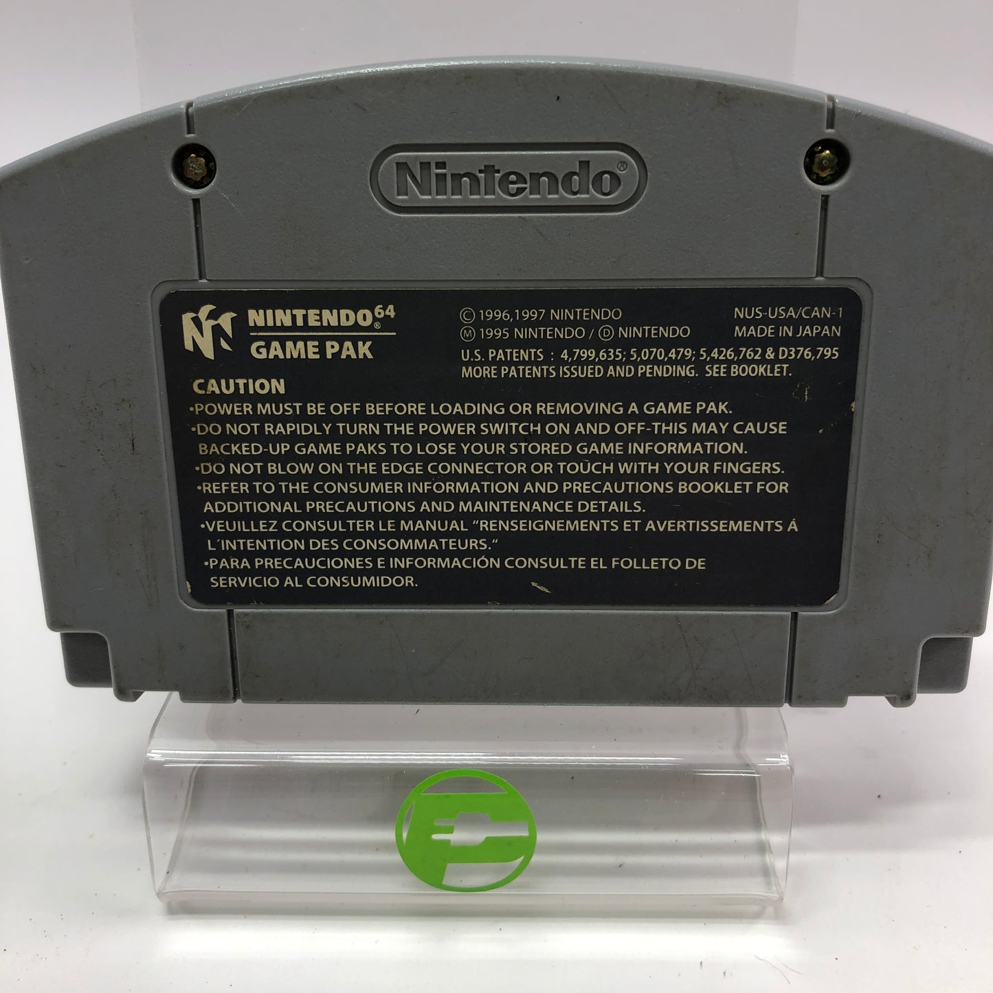 007 GoldenEye (Nintendo 64 N64, 1997) Cartridge Only
