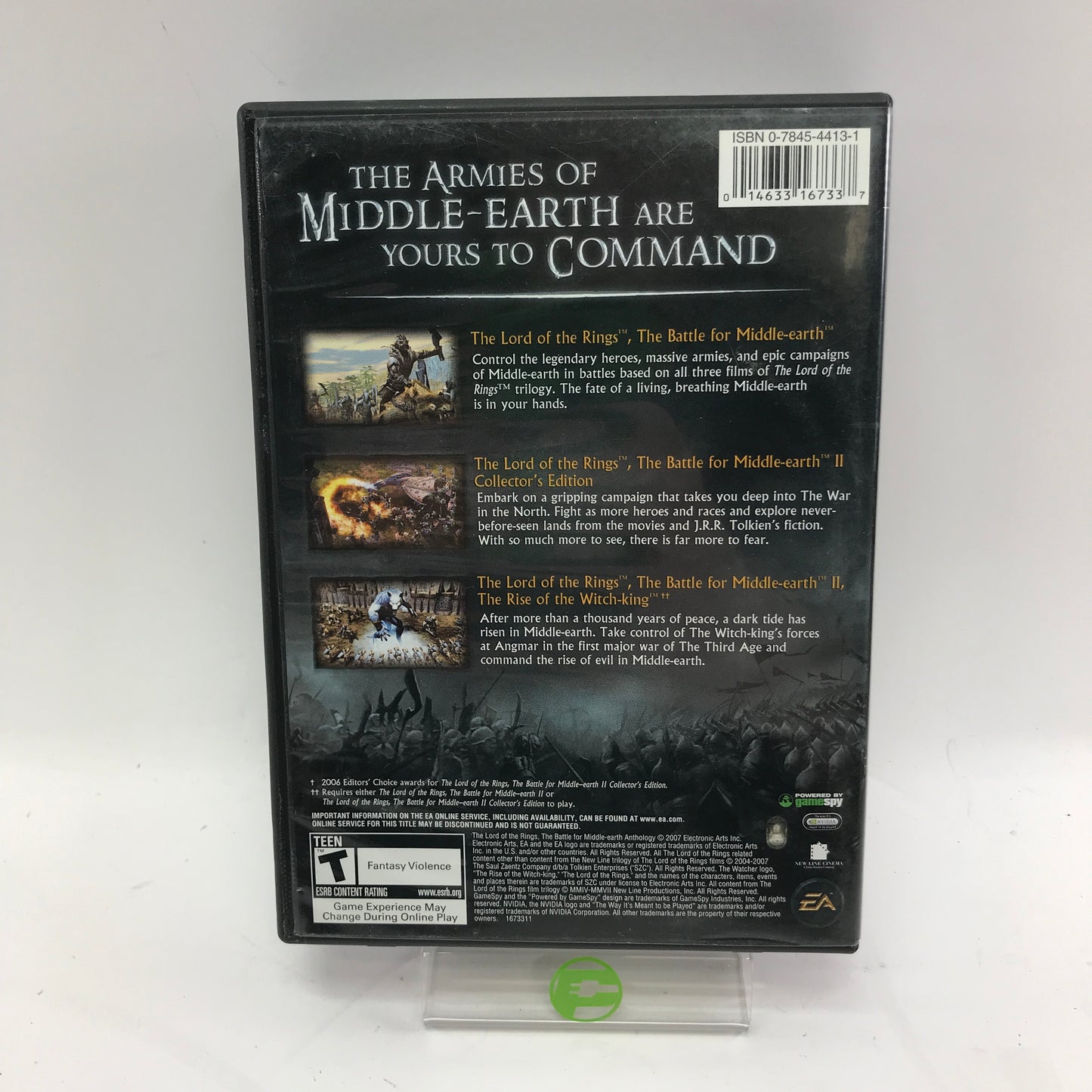 Lord of the Rings: The Battle for Middle-earth Anthology (PC, 2007) CIB No Code