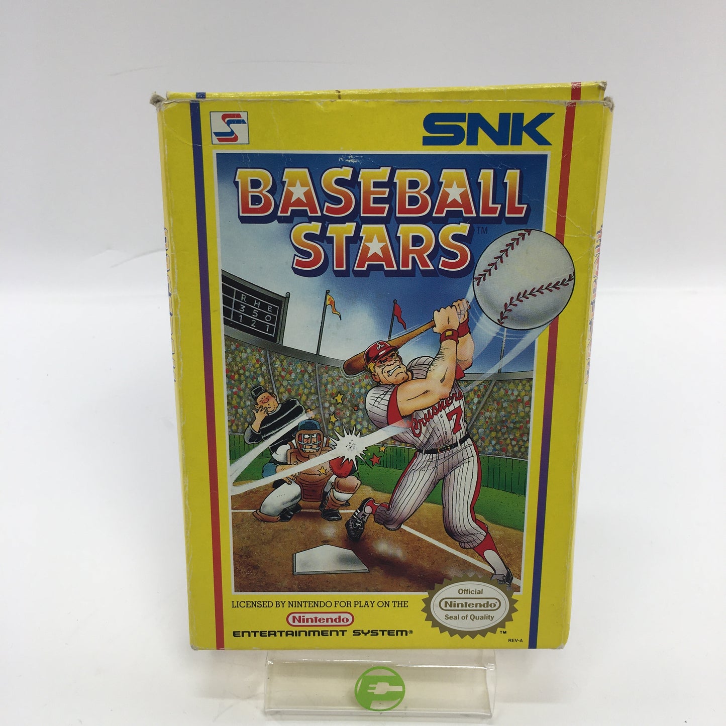 Baseball Stars (Nintendo NES, 1989) Tested w Original Box