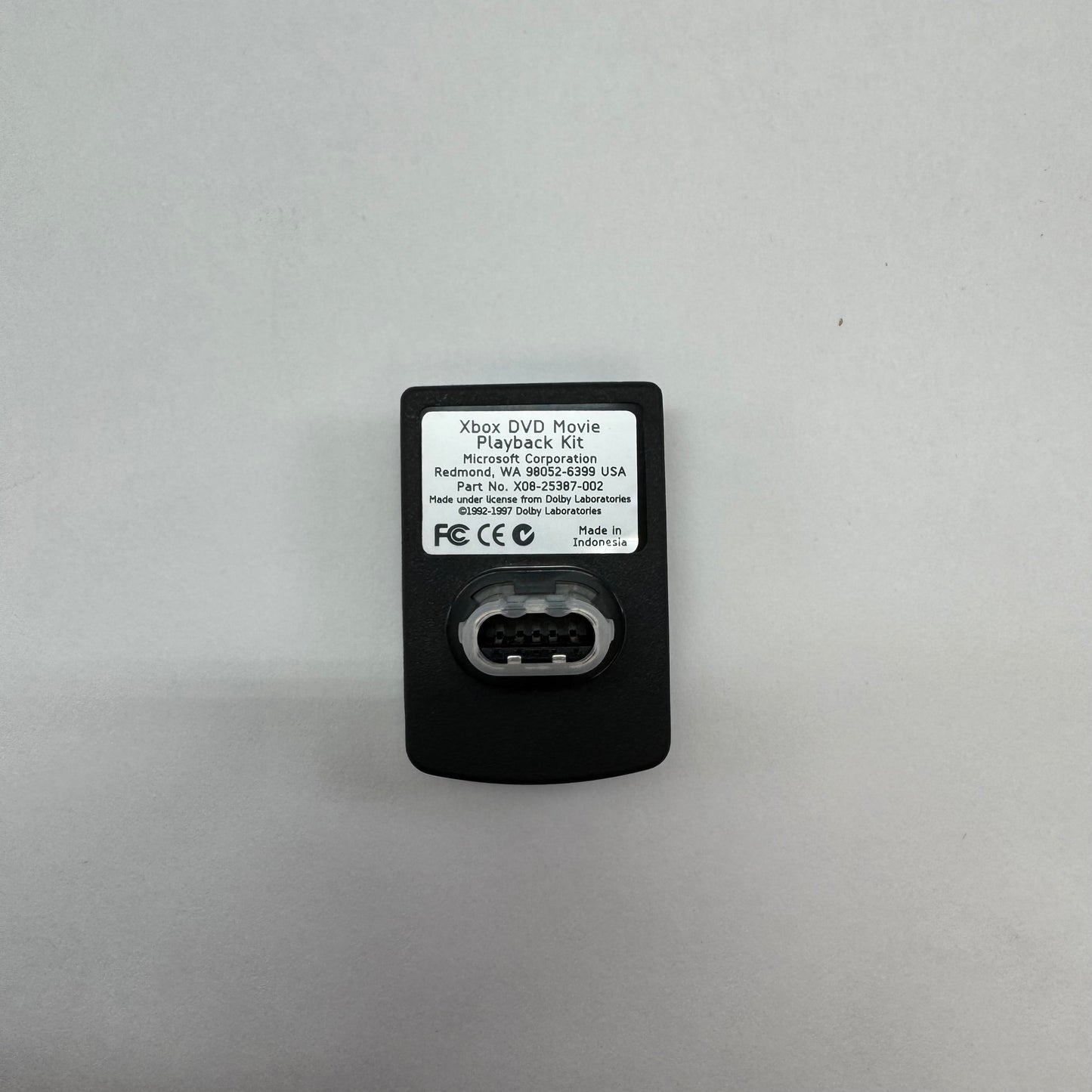 Microsoft DVD Moive Playback Kit Black 4440P For Original Xbox