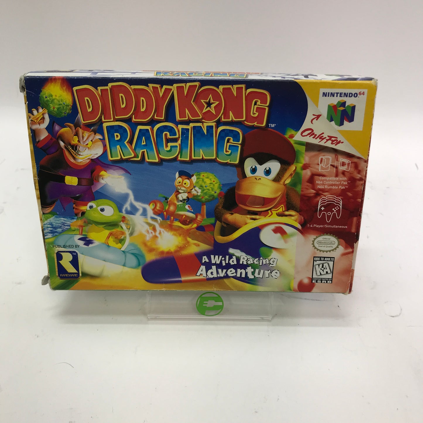 Diddy Kong Racing (Nintendo 64 N64, 1997) Box Only