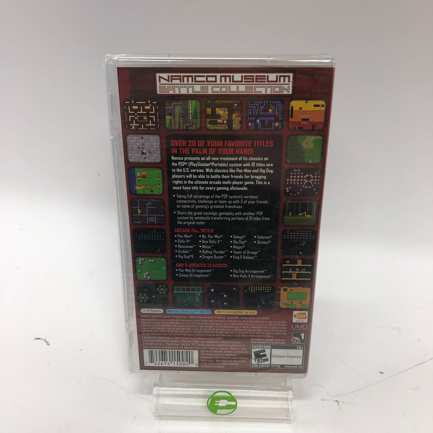 New Namco Museum Battle Collection (Sony PlayStation Portable PSP, 2005) Sealed