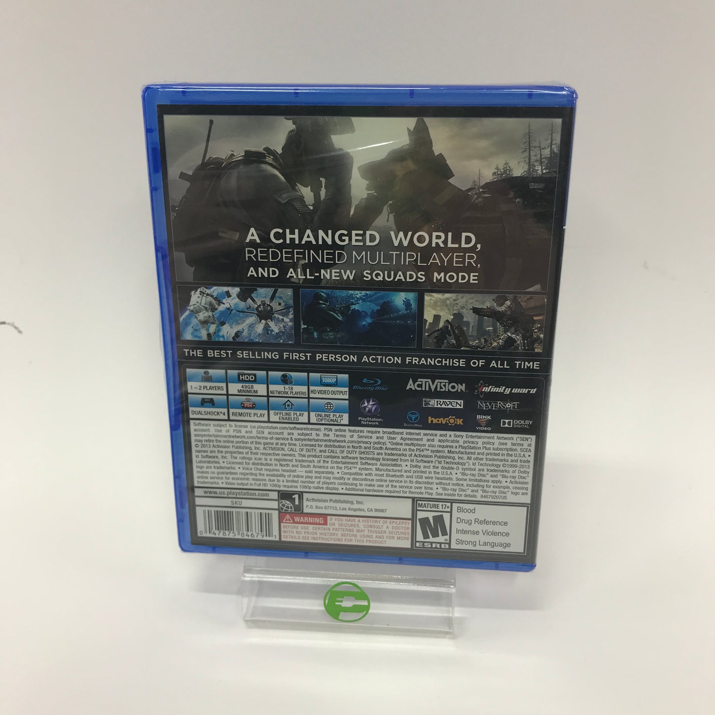 New Call of Duty Ghosts (Sony PlayStation 4 PS4, 2013) Factory Sealed