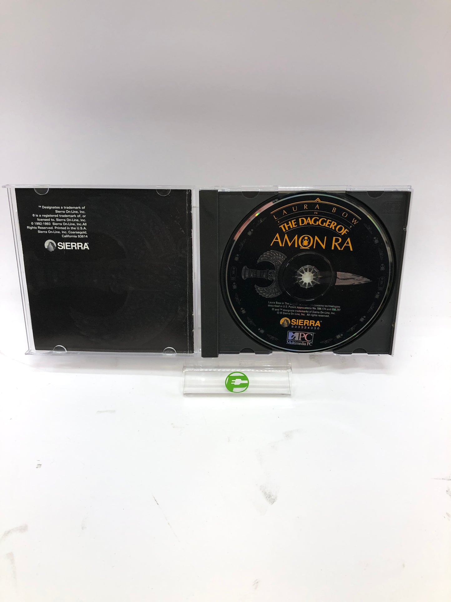 Laura Bow in The Dagger of Amon Ra (PC, 1991) Near Mint Disc
