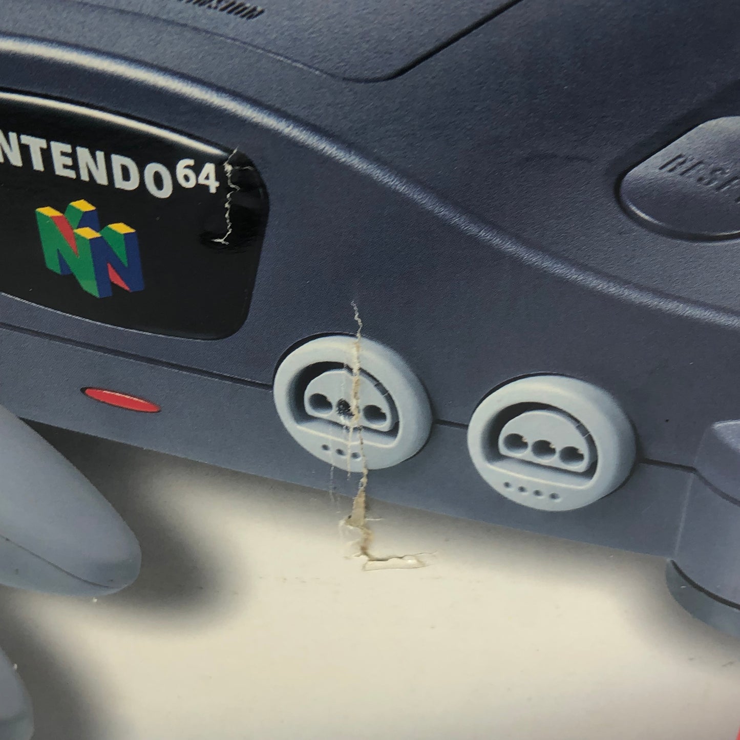Nintendo 64 N64 Video Game Console NUS-001 Black w/ Transfer Pak and 3 Games