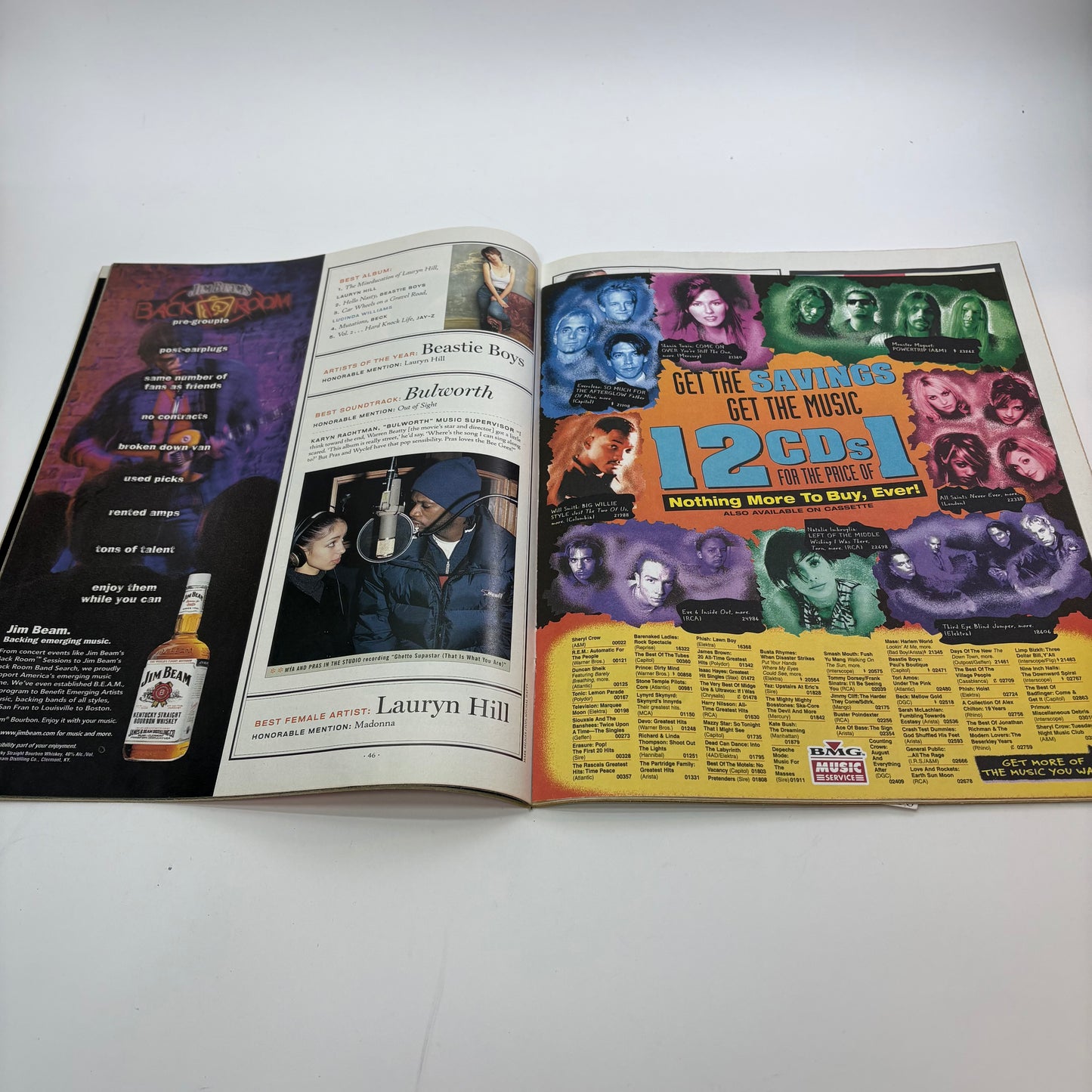 RollingStones Beastie Boy's January 21, 1999 Magazine ISSUE 804