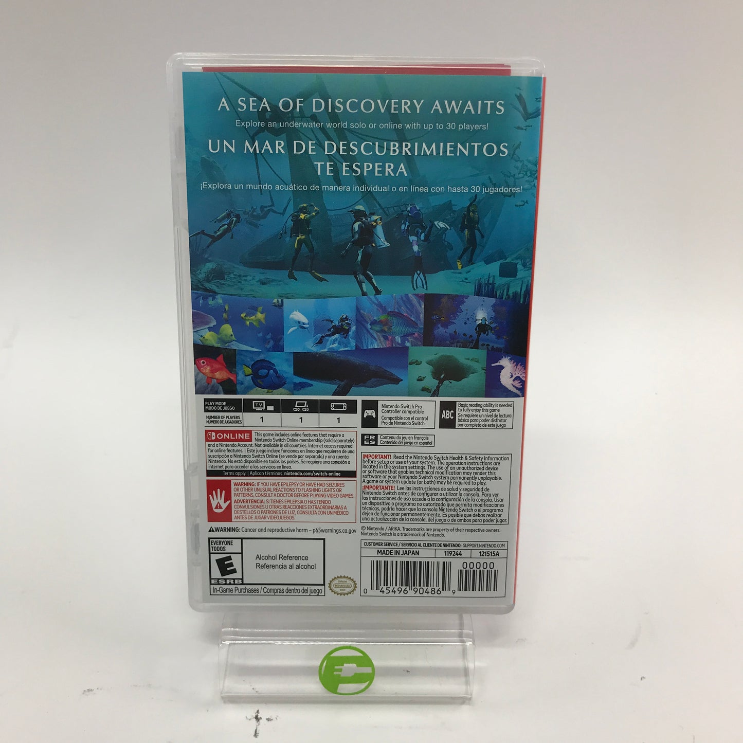 Endless Ocean Luminous (Nintendo Switch, 2024) in Original Box CIB