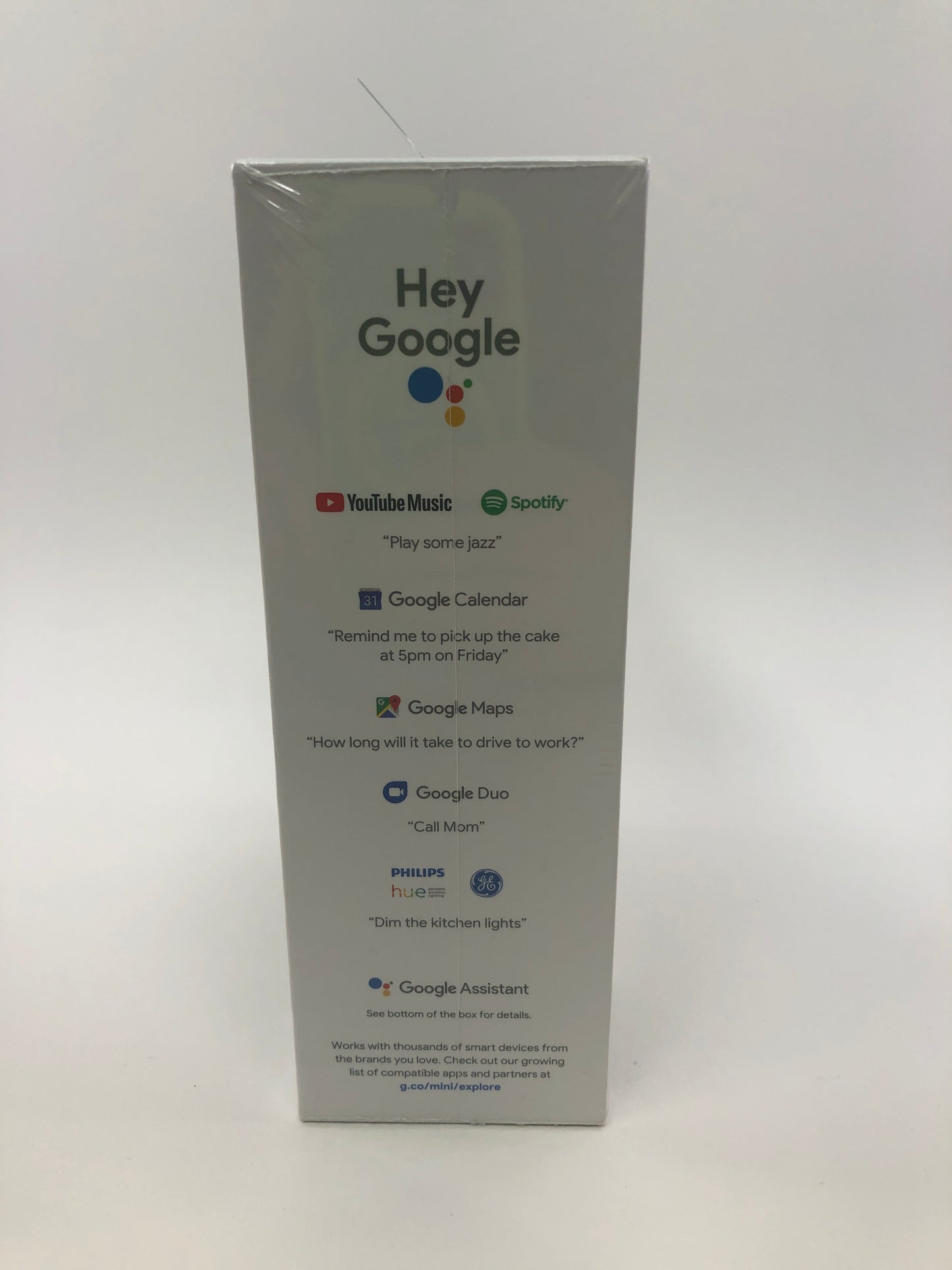 Google Nest Mini 2nd Generation Smart Speaker with Google Assistant GA00638-US