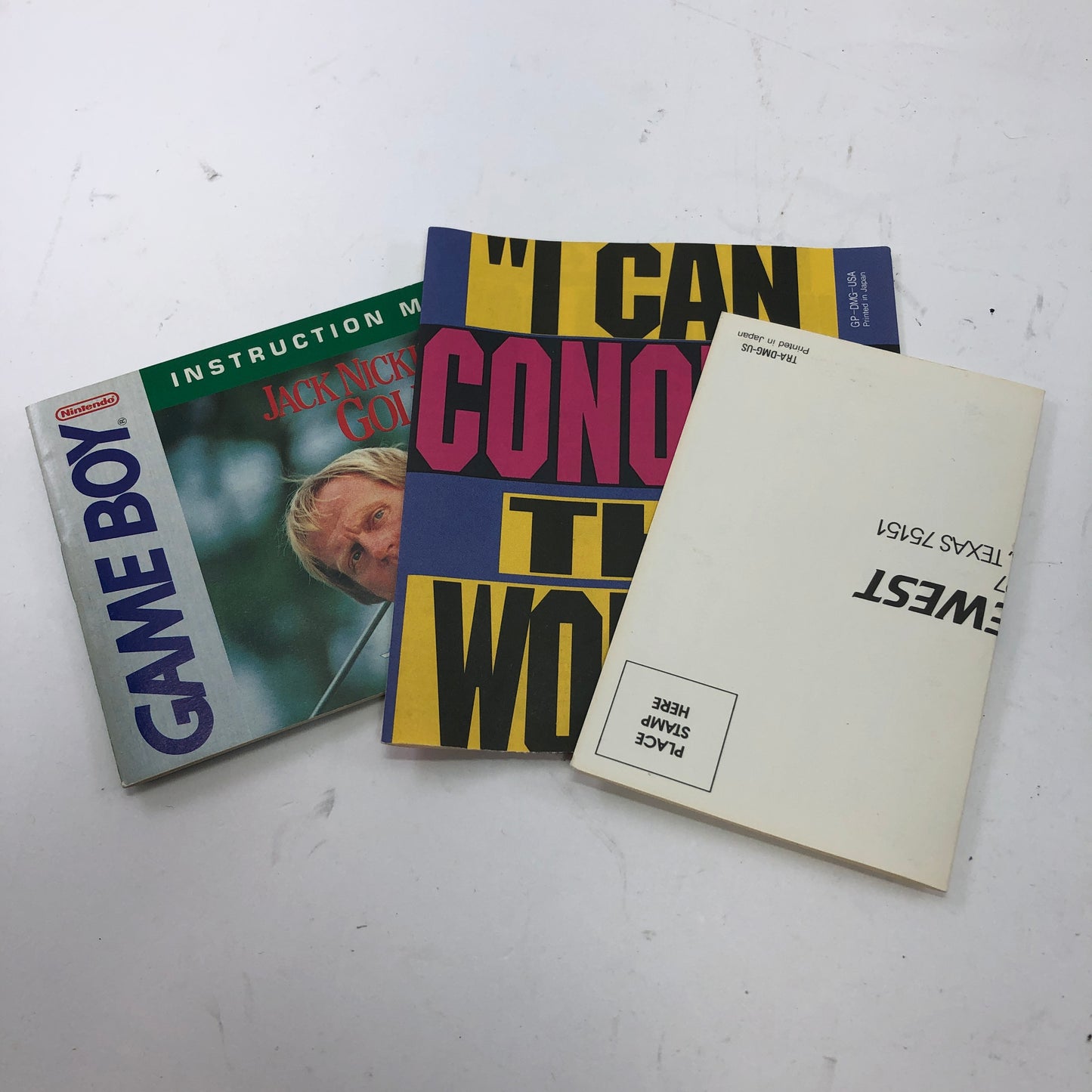 Jack Nicklaus Golf (Nintendo GameBoy, 1992) Complete in Original Box, CIB