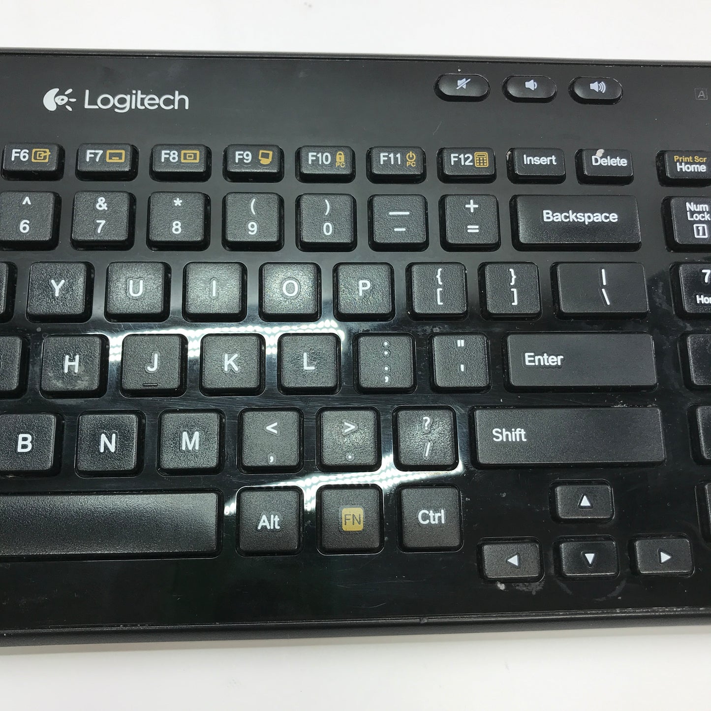 Logitech k360 Wireless Keyboard Full Size Compact USB Keyboard Working