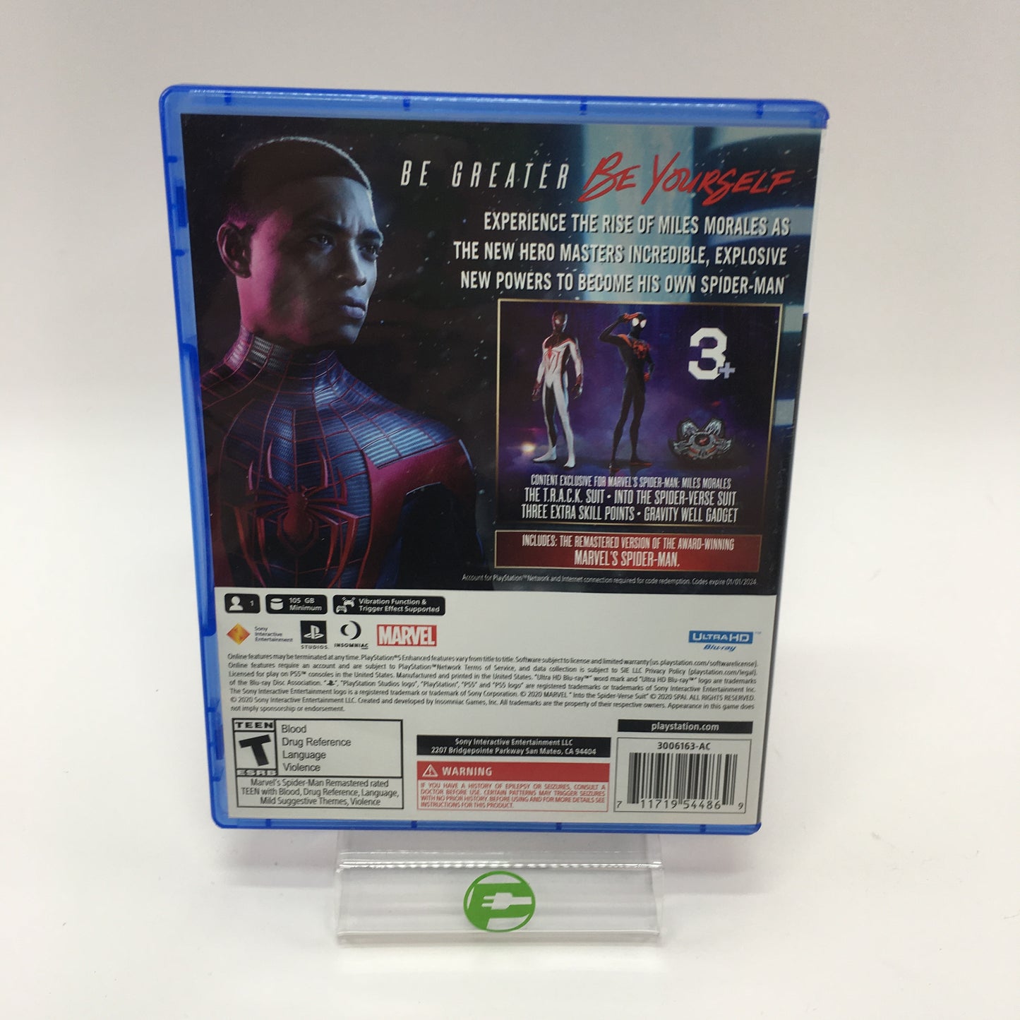 Marvel Spiderman: Miles Morales (Sony PlayStation 5 PS5, 2020) CIB