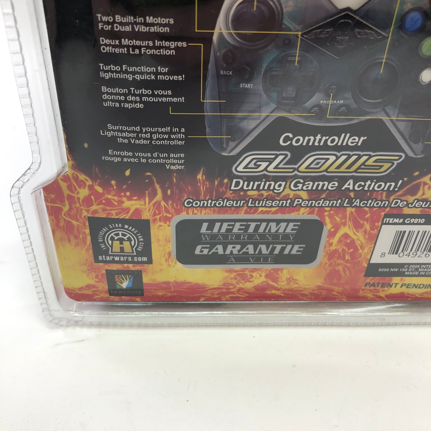 New Intec Star Wars Jedi Hunter Officially Licensed Controller For Original Xbox