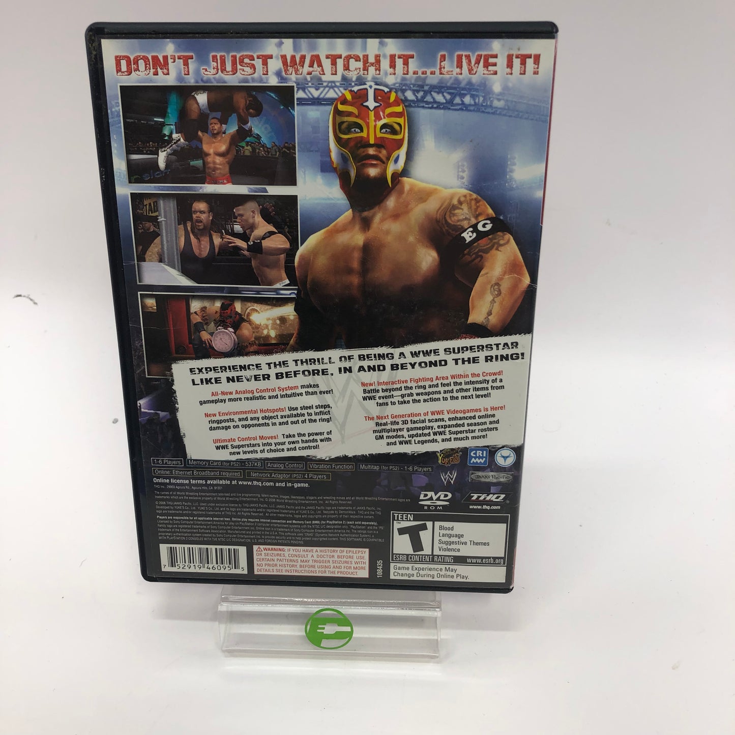 WWE Smackdown vs. Raw 2007 Greatest Hits,No Manual(Sony PlayStation 2 PS2, 2006)