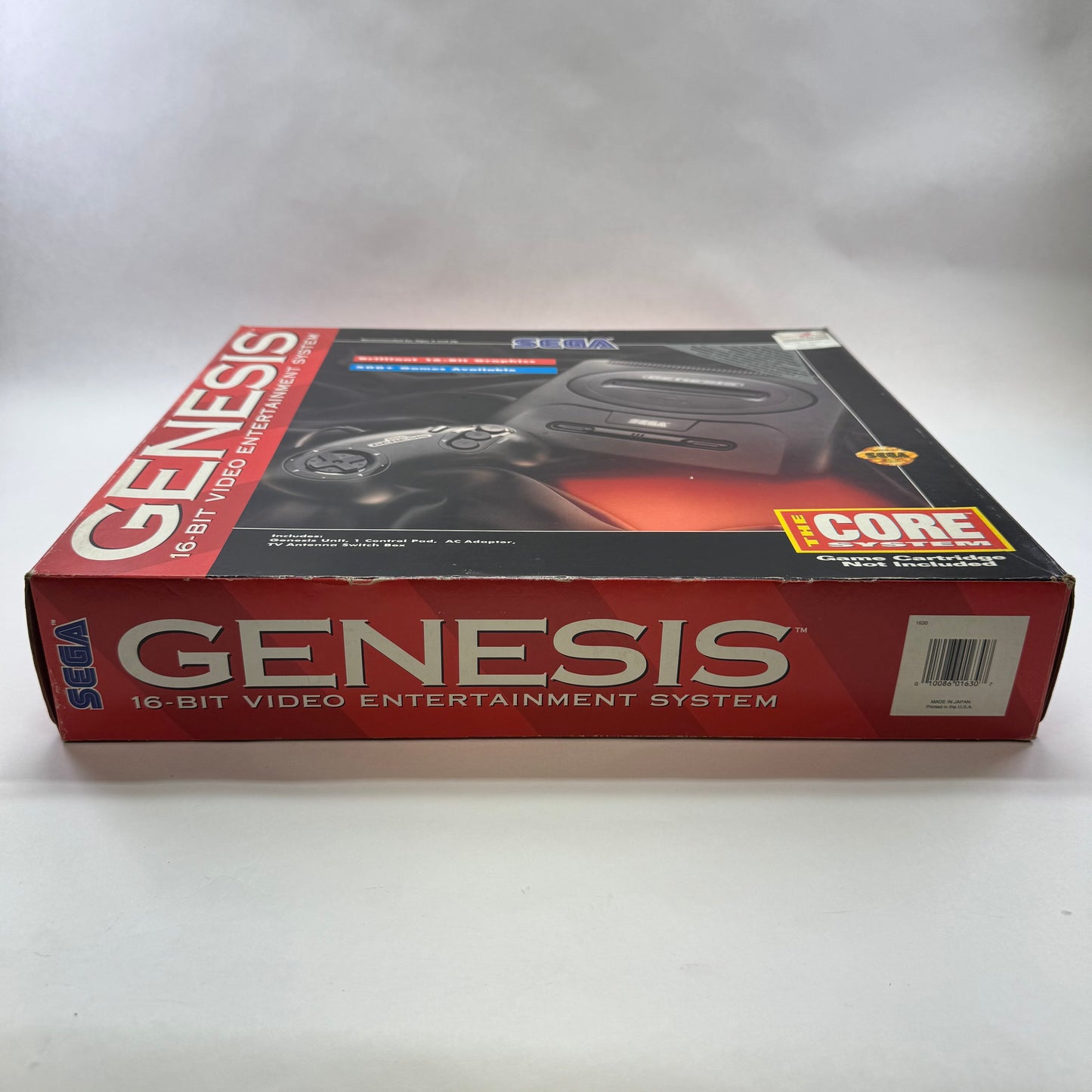 Sega Genesis Console Gaming System Black 1630