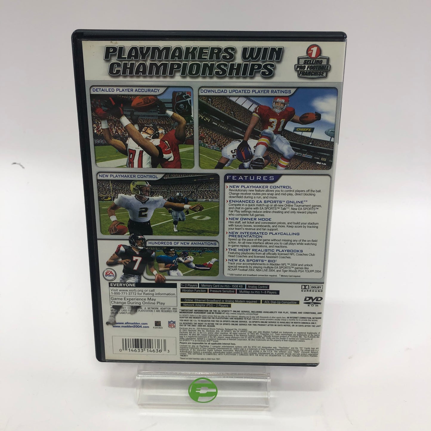 EA and ESPN Football Collection, All CIB, Sony PlayStation 2 PS2 Games
