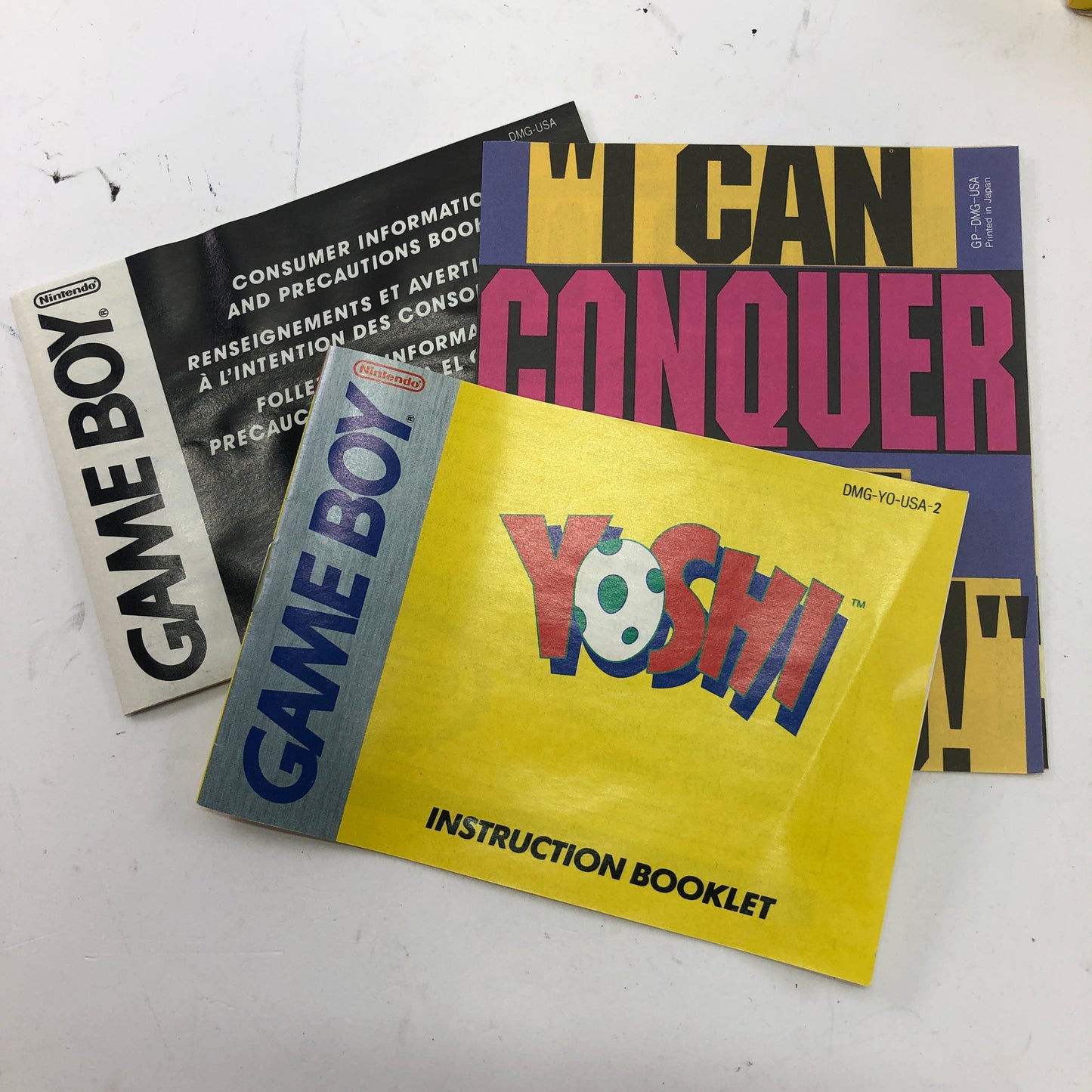Yoshi (Nintendo GameBoy, 1992) Complete in Box w/ Inserts, CIB
