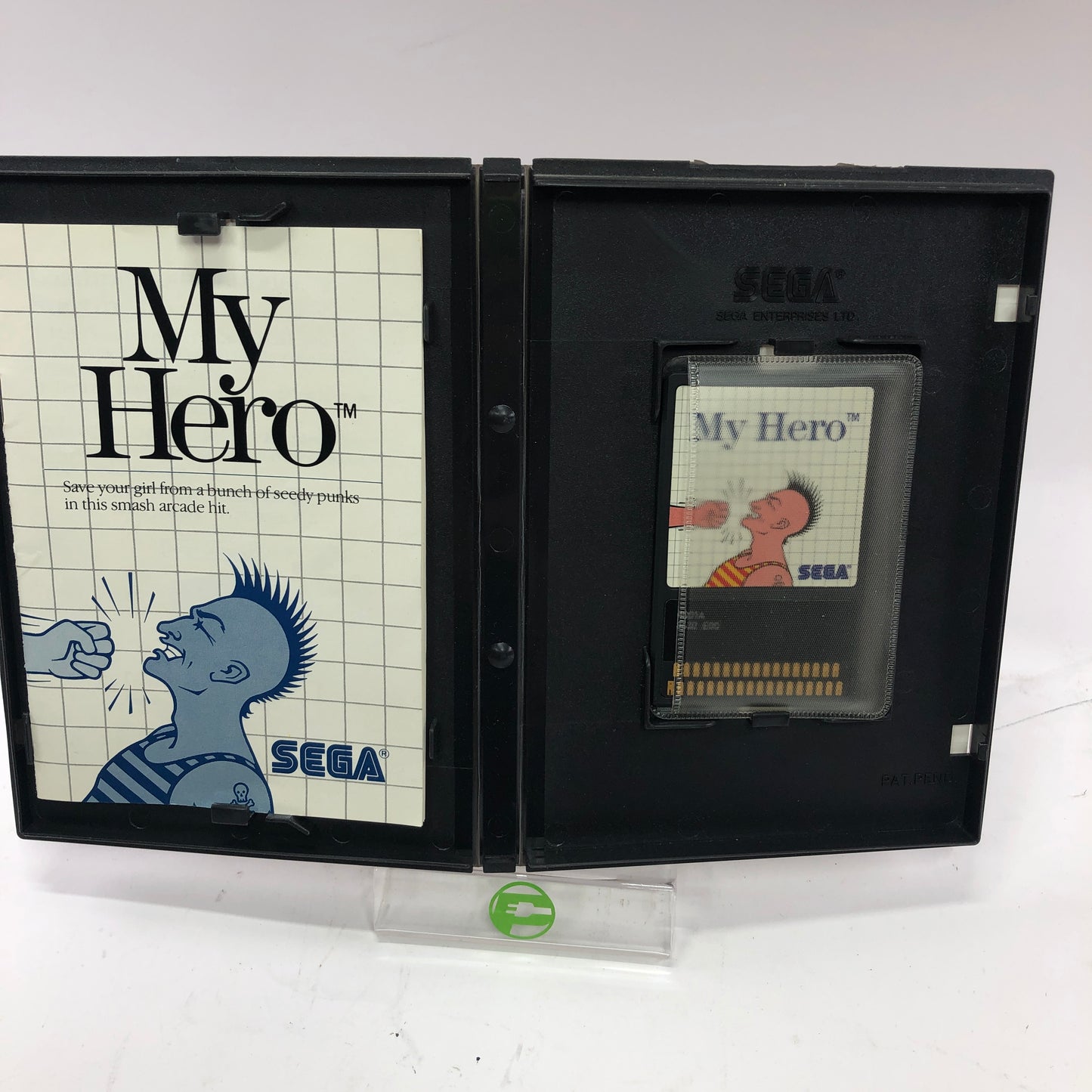 My Hero (Sega Master System, 1985) Complete in Box, CIB