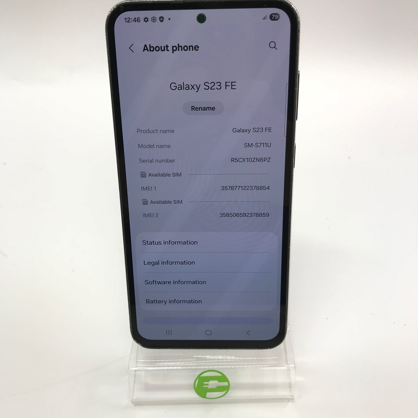 Samsung Galaxy s23 FE SM-S711U T-Mobile Locked 128 GB