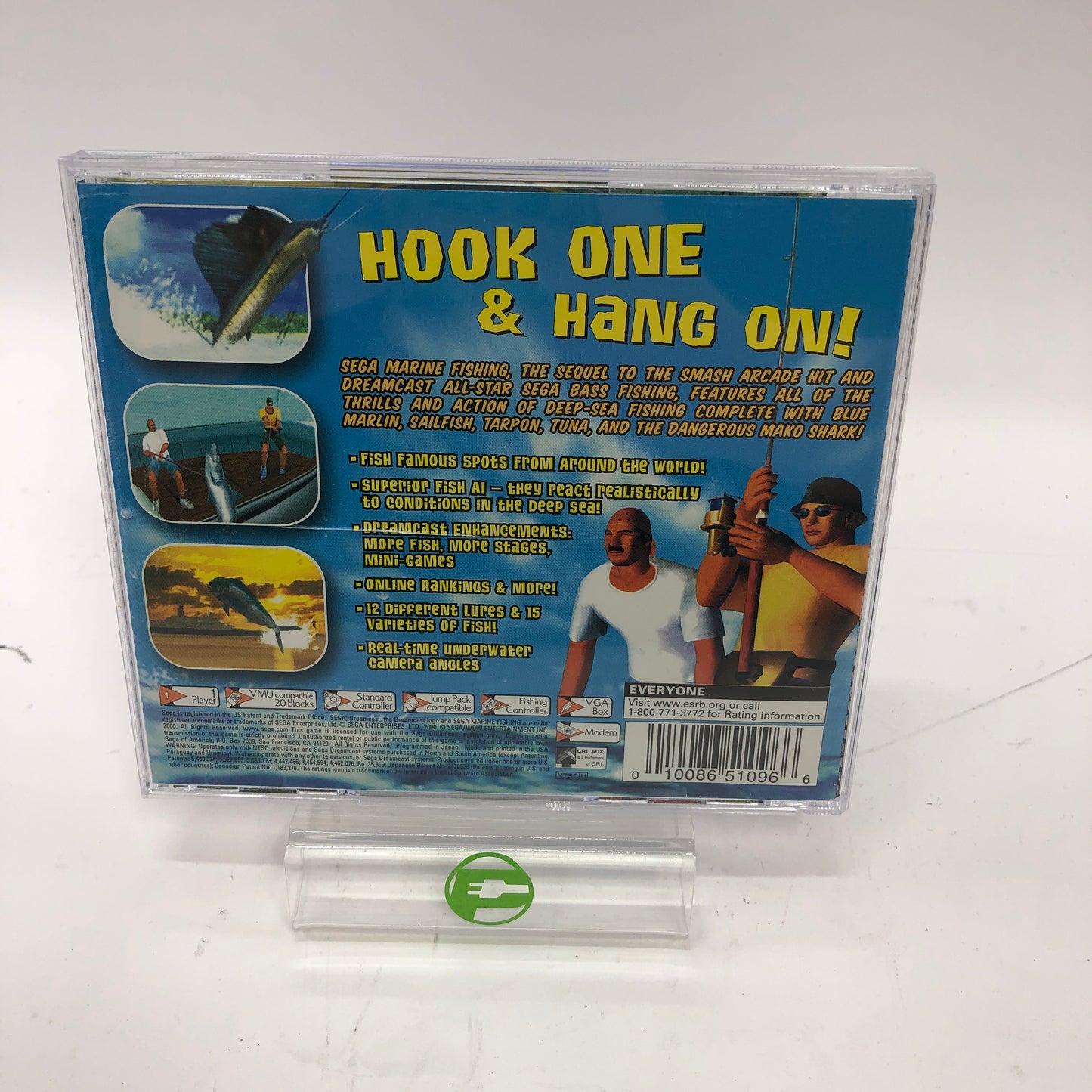 Sega Bass Fishing and Marine Fishing Bundle, Both CIB, Sega Dreamcast Games