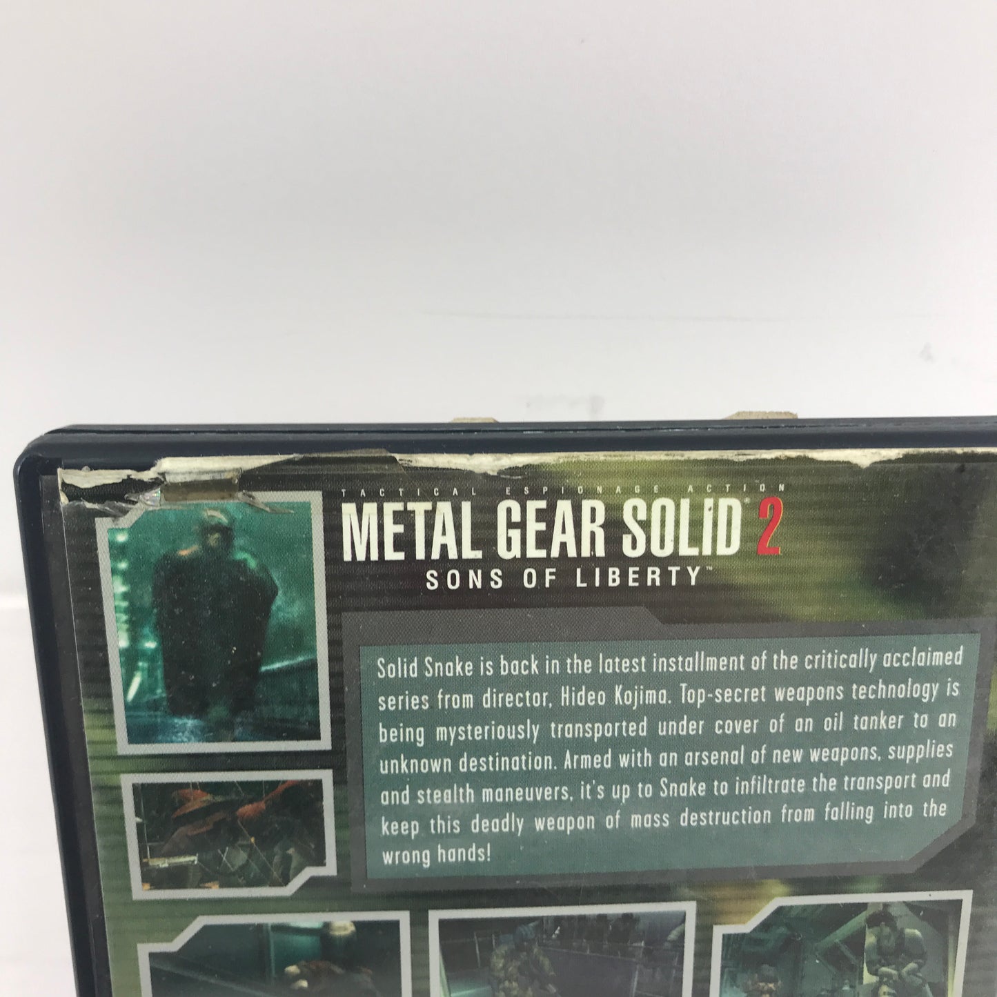 Metal Gear Solid 2 (Sony PlayStation 2 PS2, 2001) CIB w Registration Card