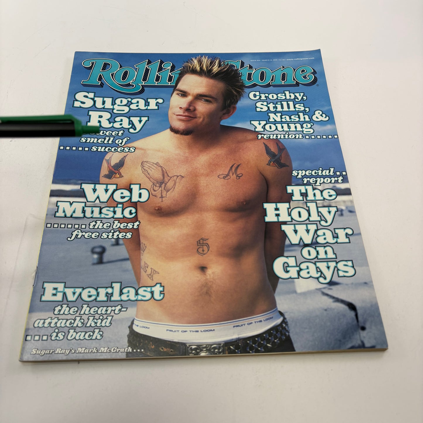 Lot of 12 RollingStones Magazines 1999 ISSUE'S