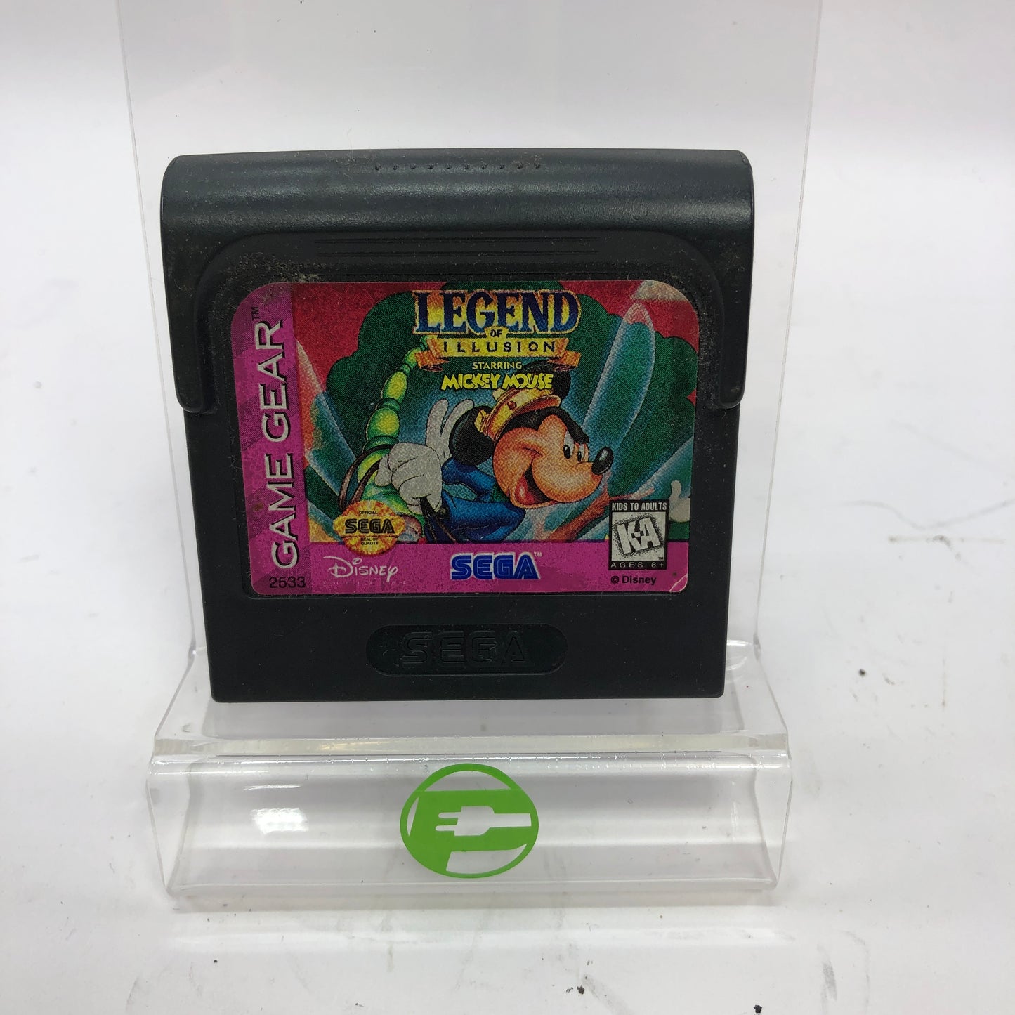 Legend of Illusion Starring Mickey Mouse (Sega Game Gear, 1994) Cartridge Only