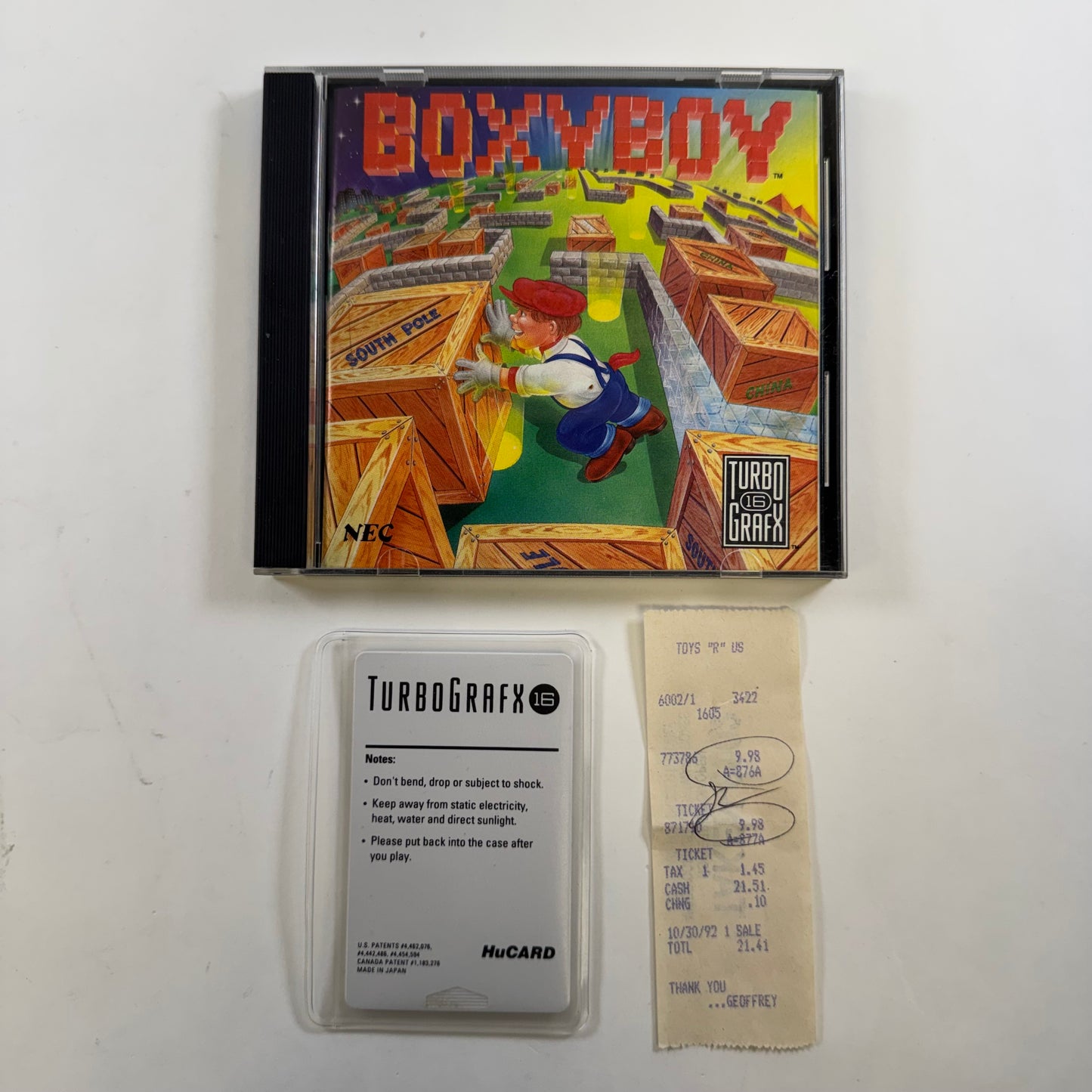 Boxyboy (TurboGrafx-16, 1989)