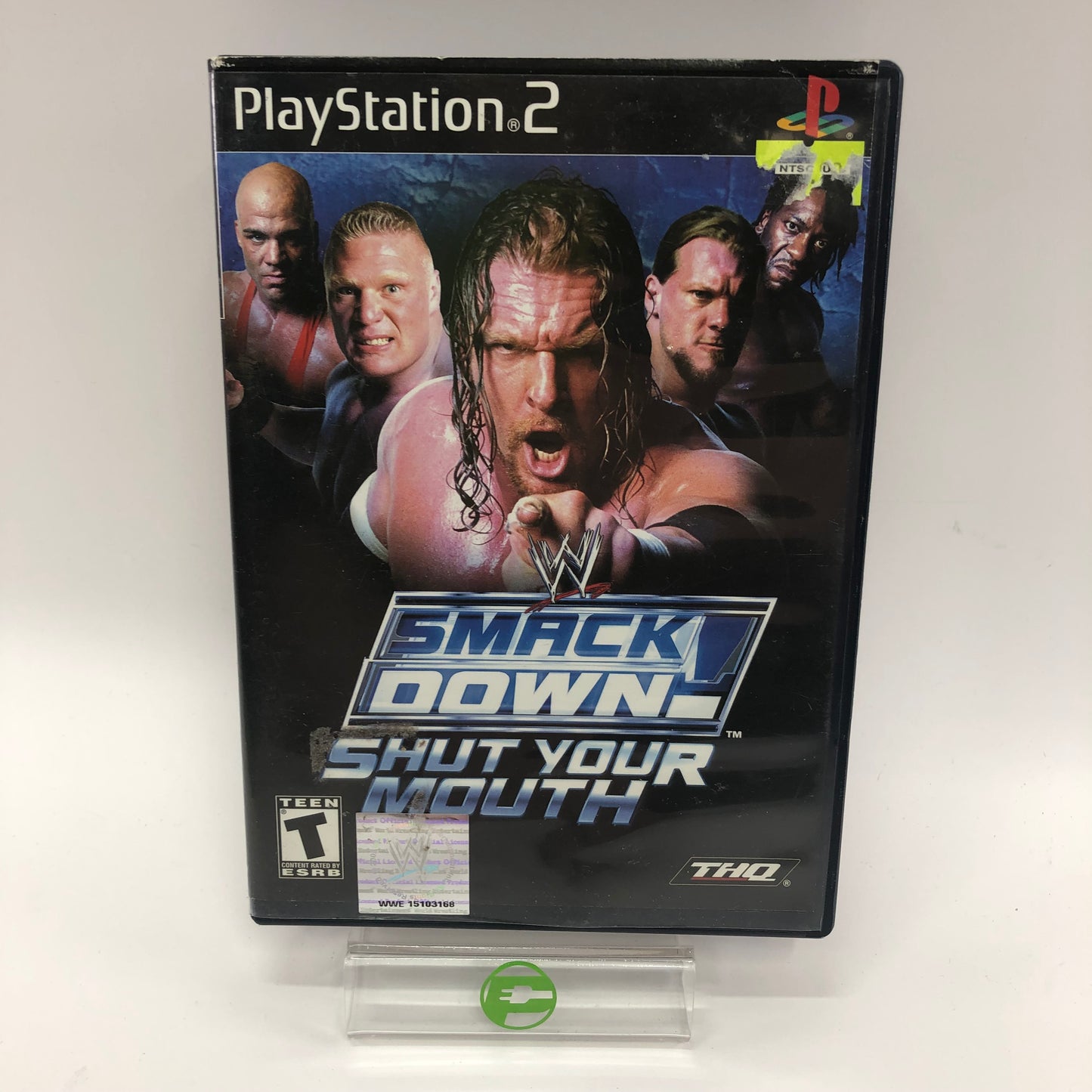 WWE Smackdown Shut Your Mouth (Sony PlayStation 2 PS2, 2002) CIB
