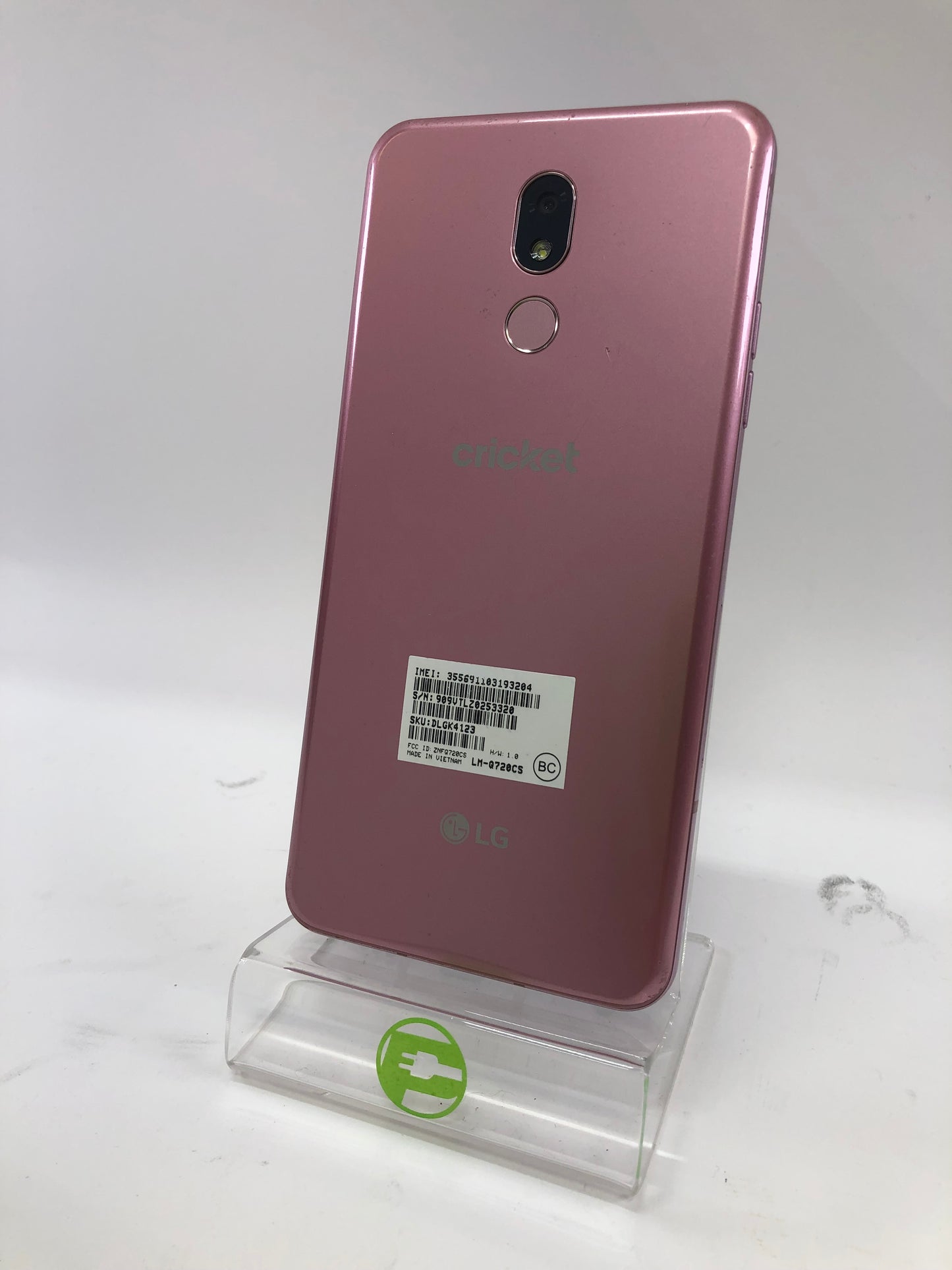 Cricket LG Stylo 5 32GB 10 Pink LM-Q720CS No Stylus