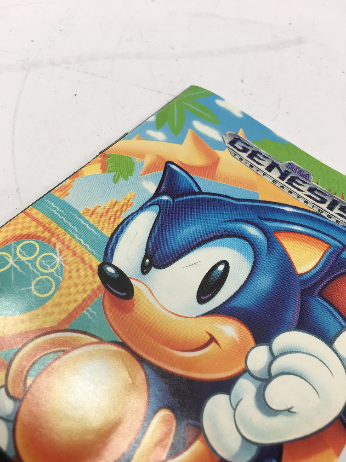 Sonic the Hedgehog (Sega Genesis, 1991) Complete in Box, Tested, Fully Working