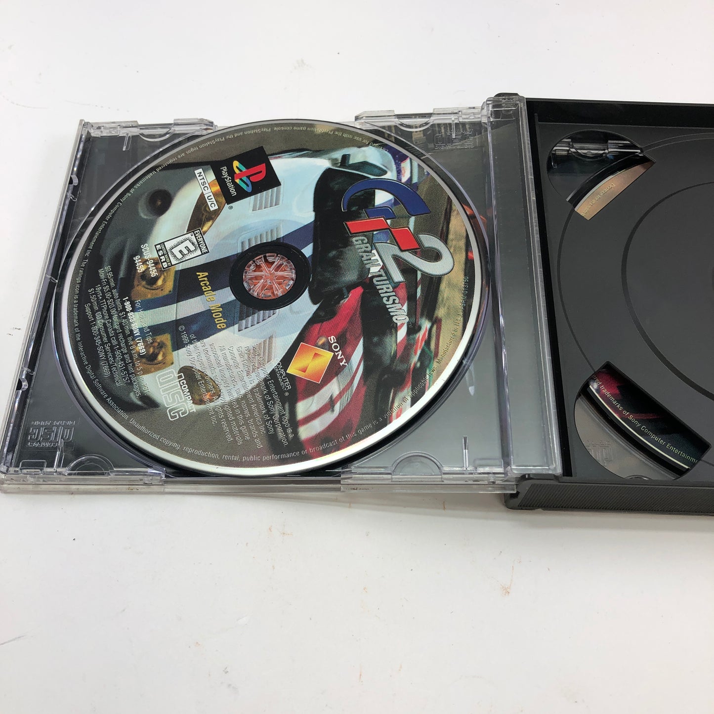 Gran Turismo and Gran Turismo 2 Sony PlayStation 1 PS1 Games READ