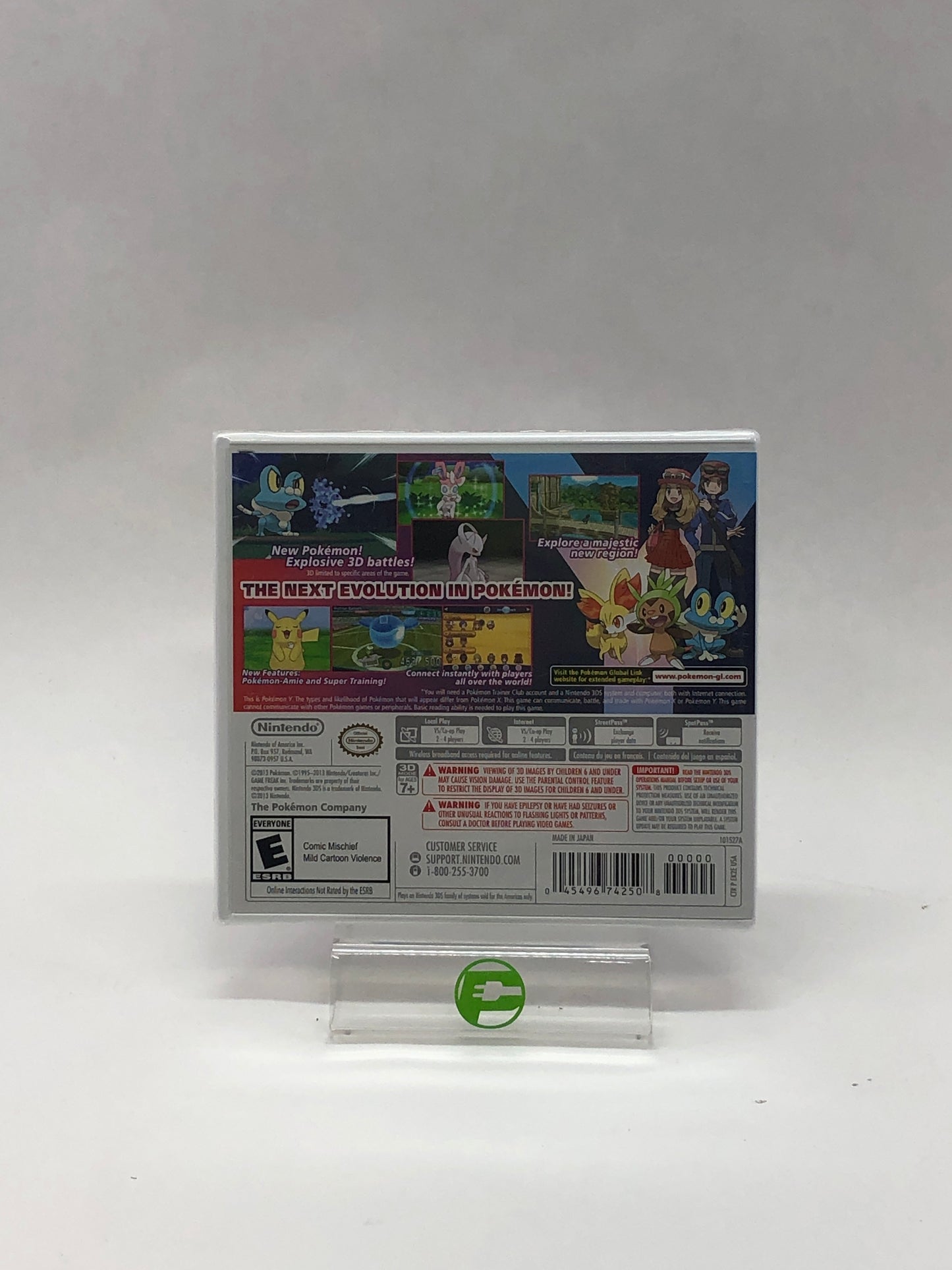 New Pokemon Y (Nintendo 3DS, 2013)