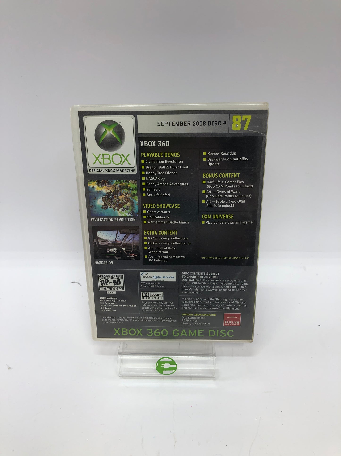 Xbox Game Disc, 26 Game Demo Discs, Microsoft Original Xbox Games